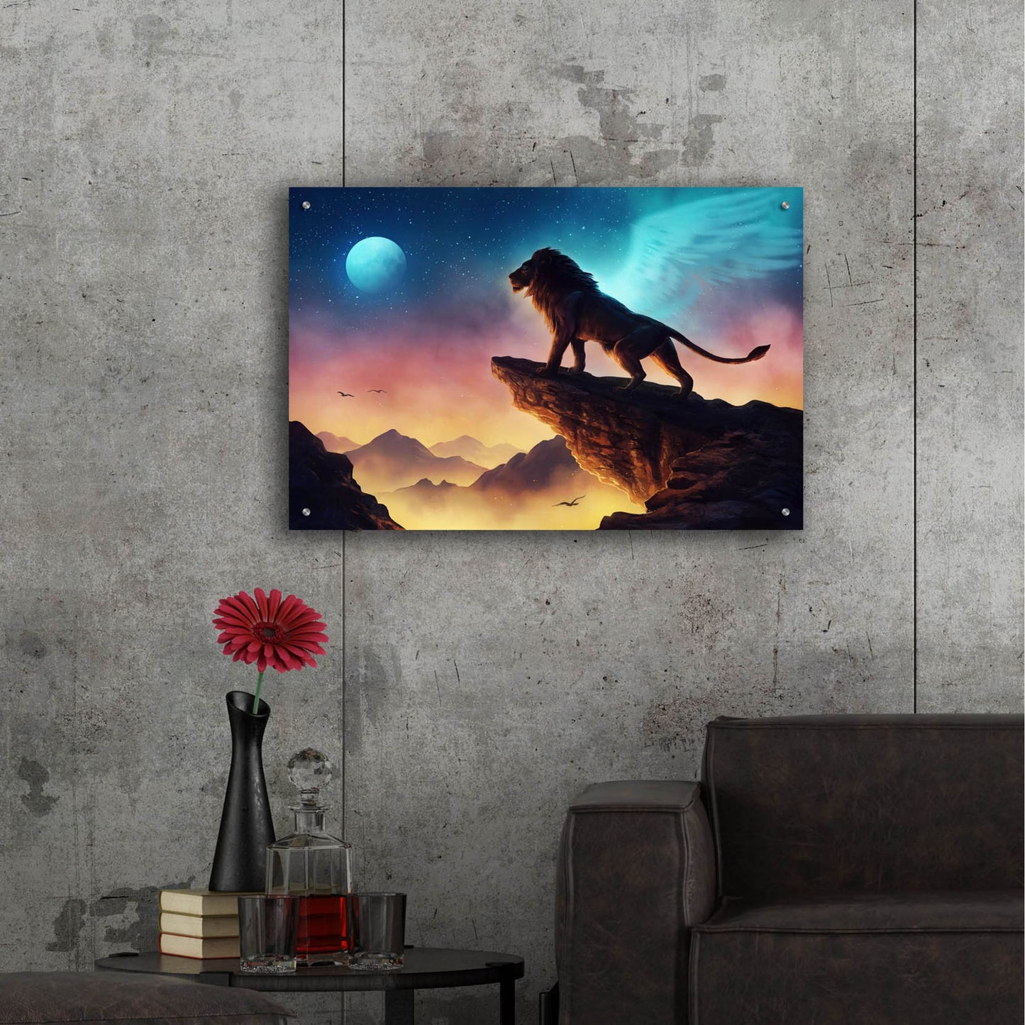 Epic Art 'Free Like a Bird' by JoJoesArt, Acrylic Glass Wall Art,36x24