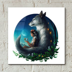 Epic Art 'Mononoke Safe' by JoJoesArt, Acrylic Glass Wall Art,12x12