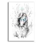 Epic Art 'Sea Horse' by JoJoesArt, Acrylic Glass Wall Art