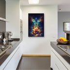 Epic Art 'Aurowla' by JoJoesArt, Acrylic Glass Wall Art,24x36