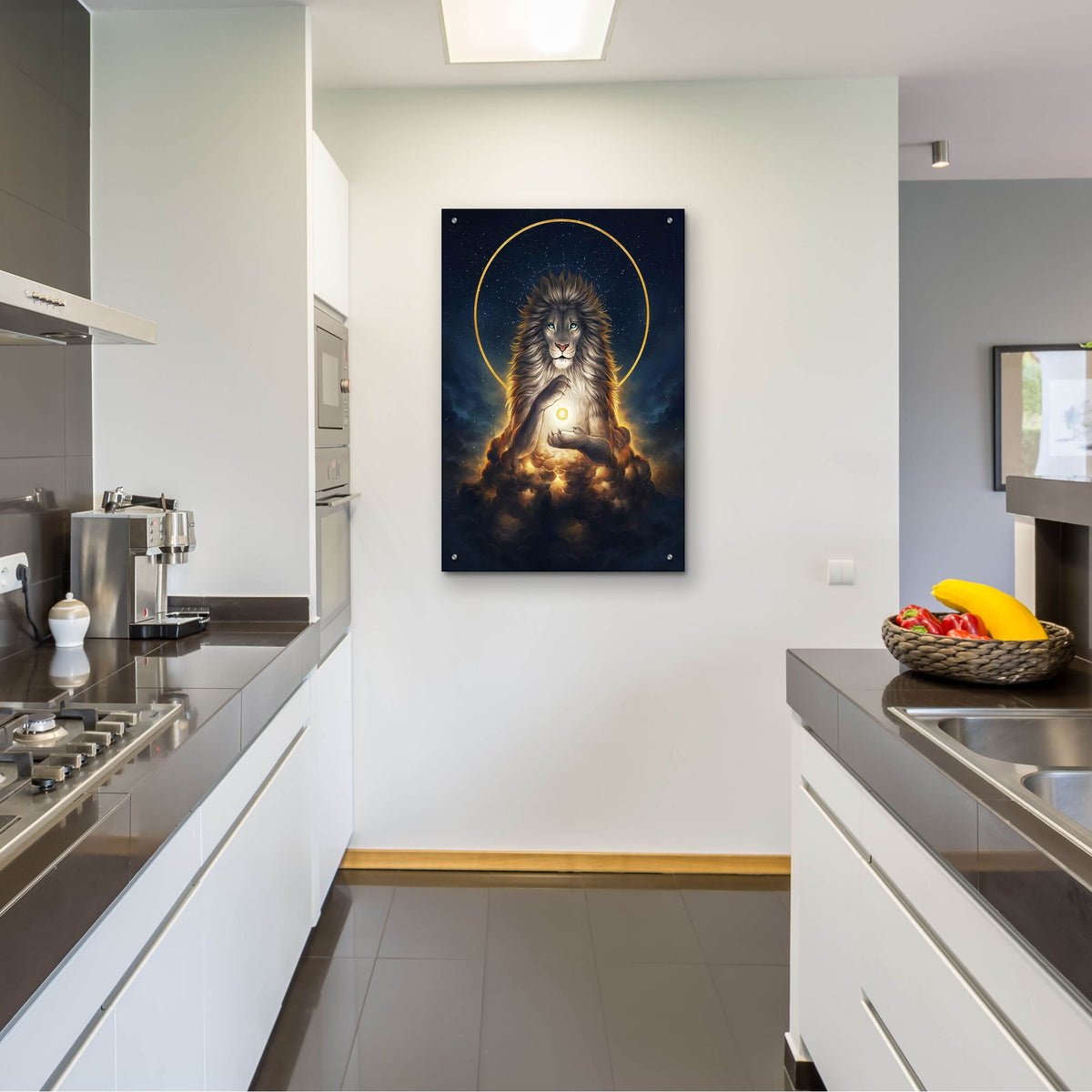 Epic Art 'Soul Keeper' by JoJoesArt, Acrylic Glass Wall Art,24x36