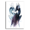 Epic Art 'Yin Yang Dragons' by JoJoesArt, Acrylic Glass Wall Art