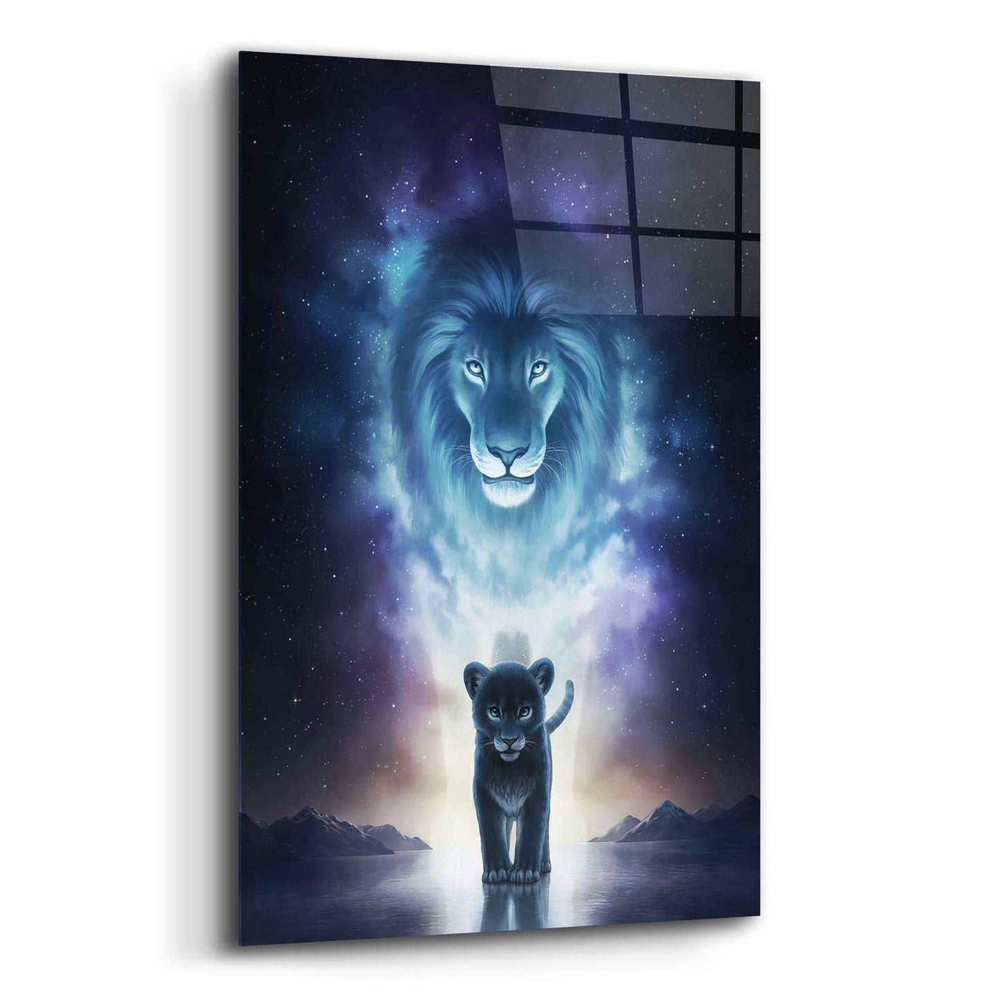 Epic Art 'A King's Path' by JoJoesArt, Acrylic Glass Wall Art,12x16