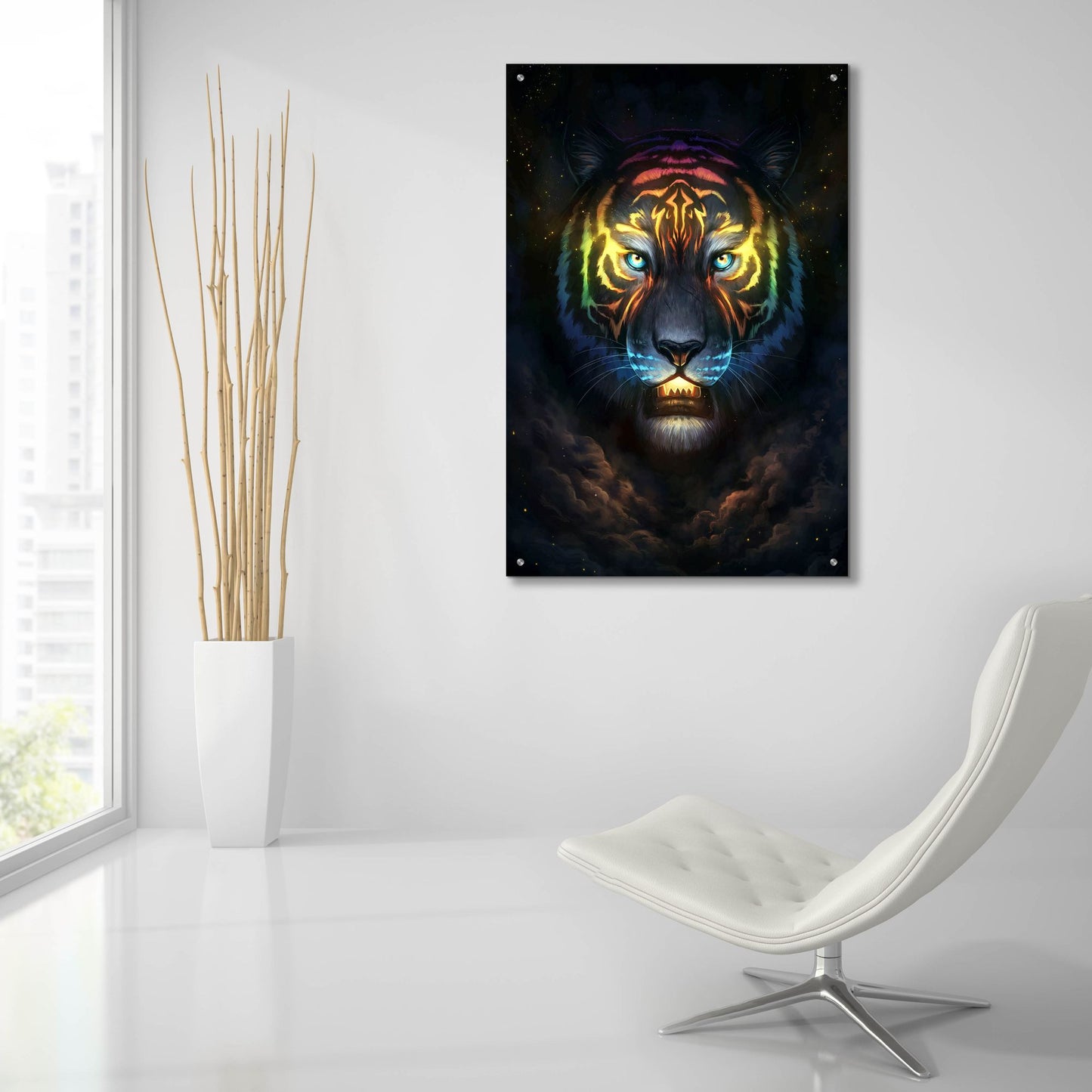 Epic Art 'Colorsoul' by JoJoesArt, Acrylic Glass Wall Art,24x36