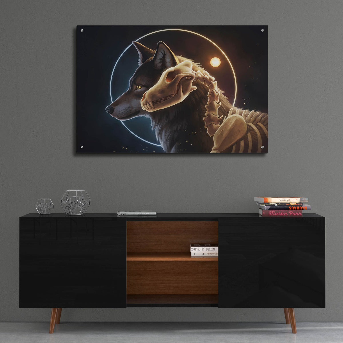 Epic Art 'I Am Light' by JoJoesArt, Acrylic Glass Wall Art,36x24