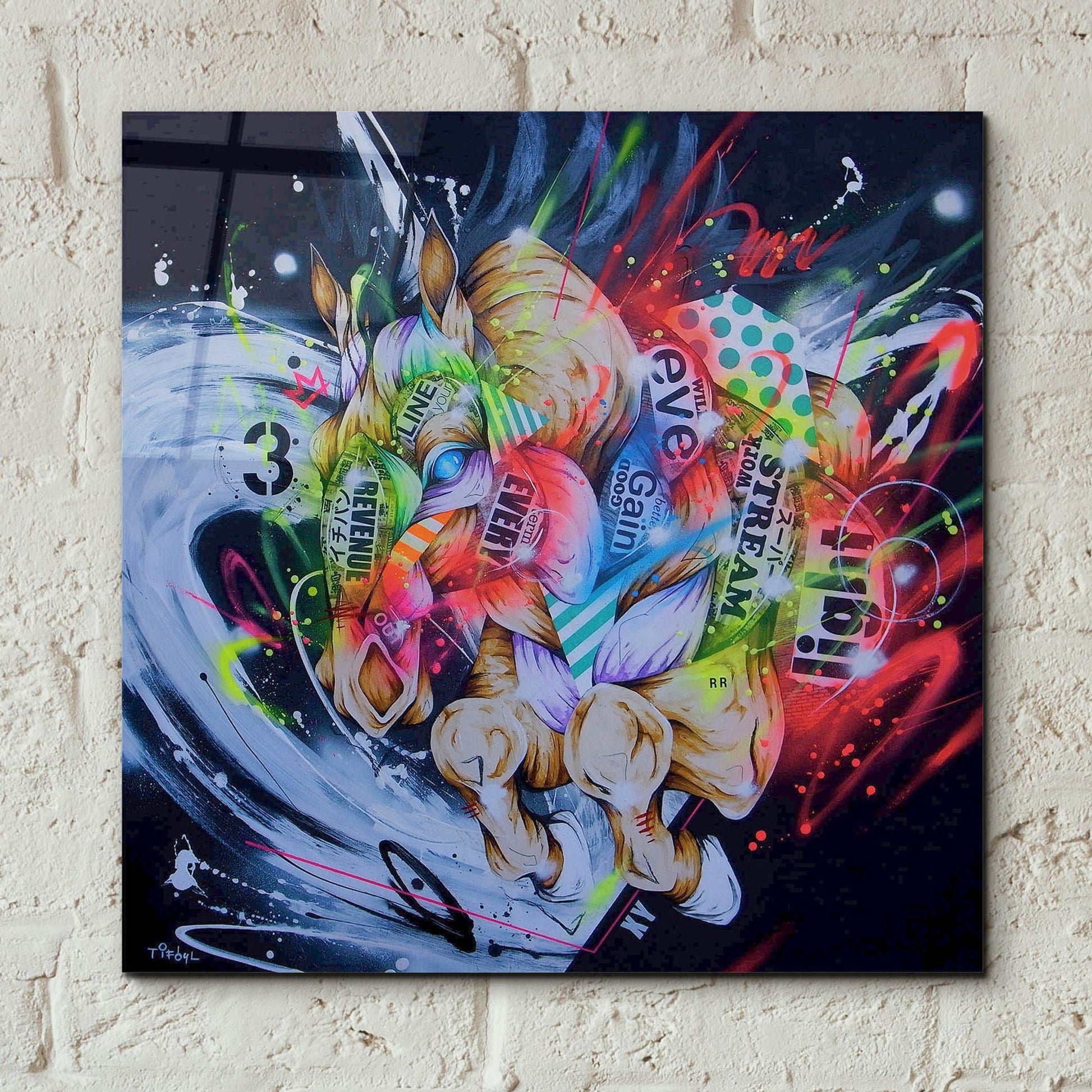 Epic Art 'Barrel' by Taka Sudo, Acrylic Glass Wall Art,12x12