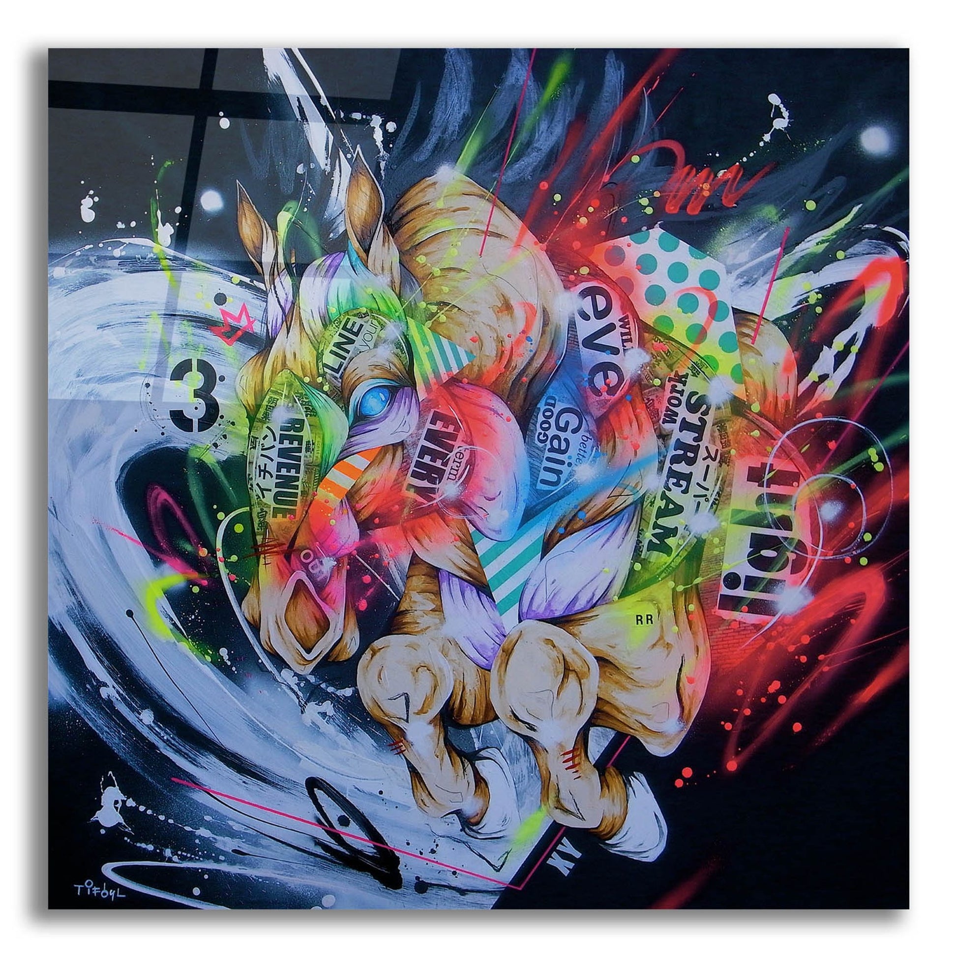 Epic Art 'Barrel' by Taka Sudo, Acrylic Glass Wall Art,12x12