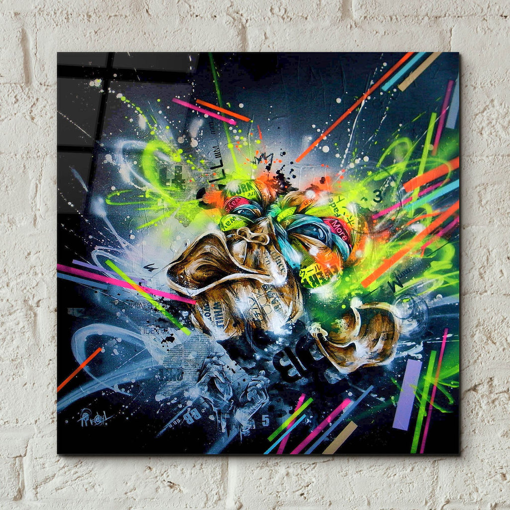 Epic Art 'Climb' by Taka Sudo, Acrylic Glass Wall Art,12x12