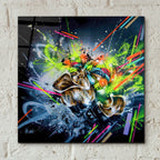 Epic Art 'Climb' by Taka Sudo, Acrylic Glass Wall Art,12x12