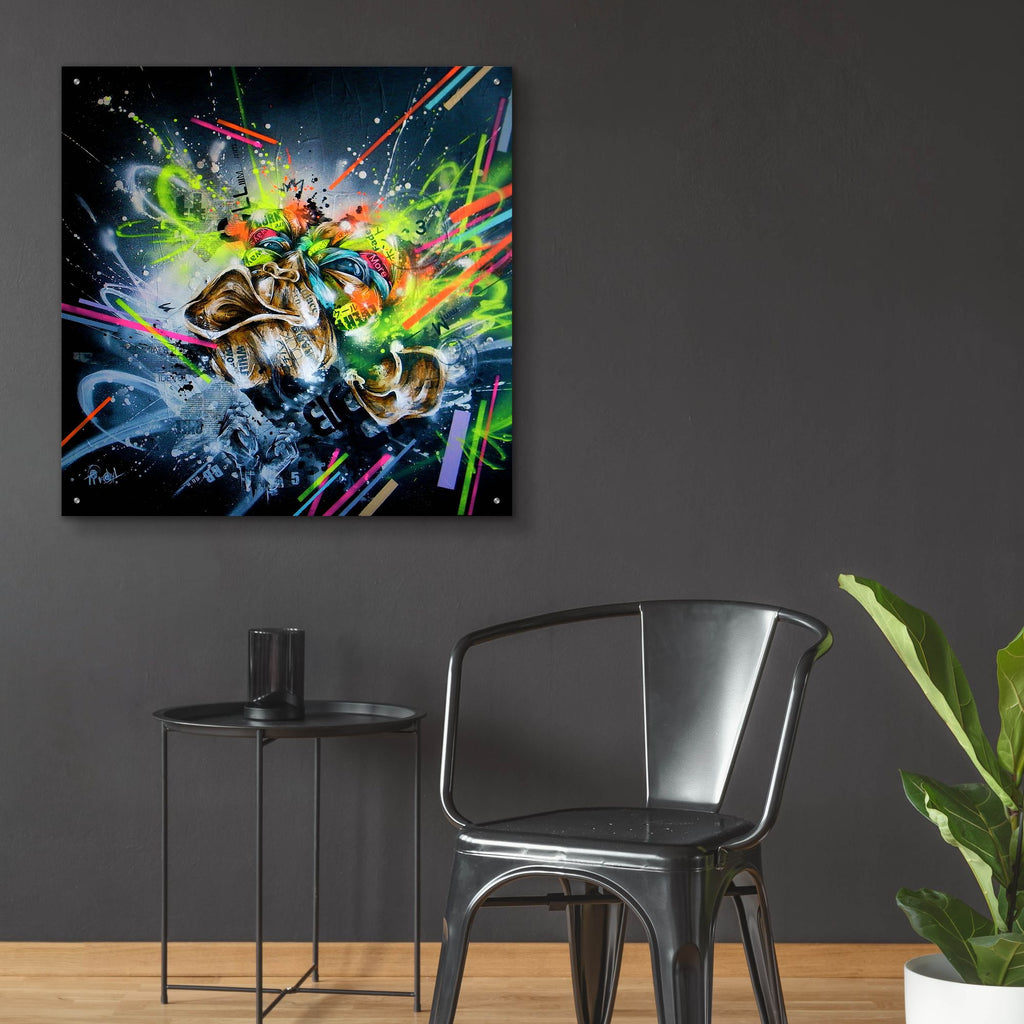 Epic Art 'Climb' by Taka Sudo, Acrylic Glass Wall Art,36x36