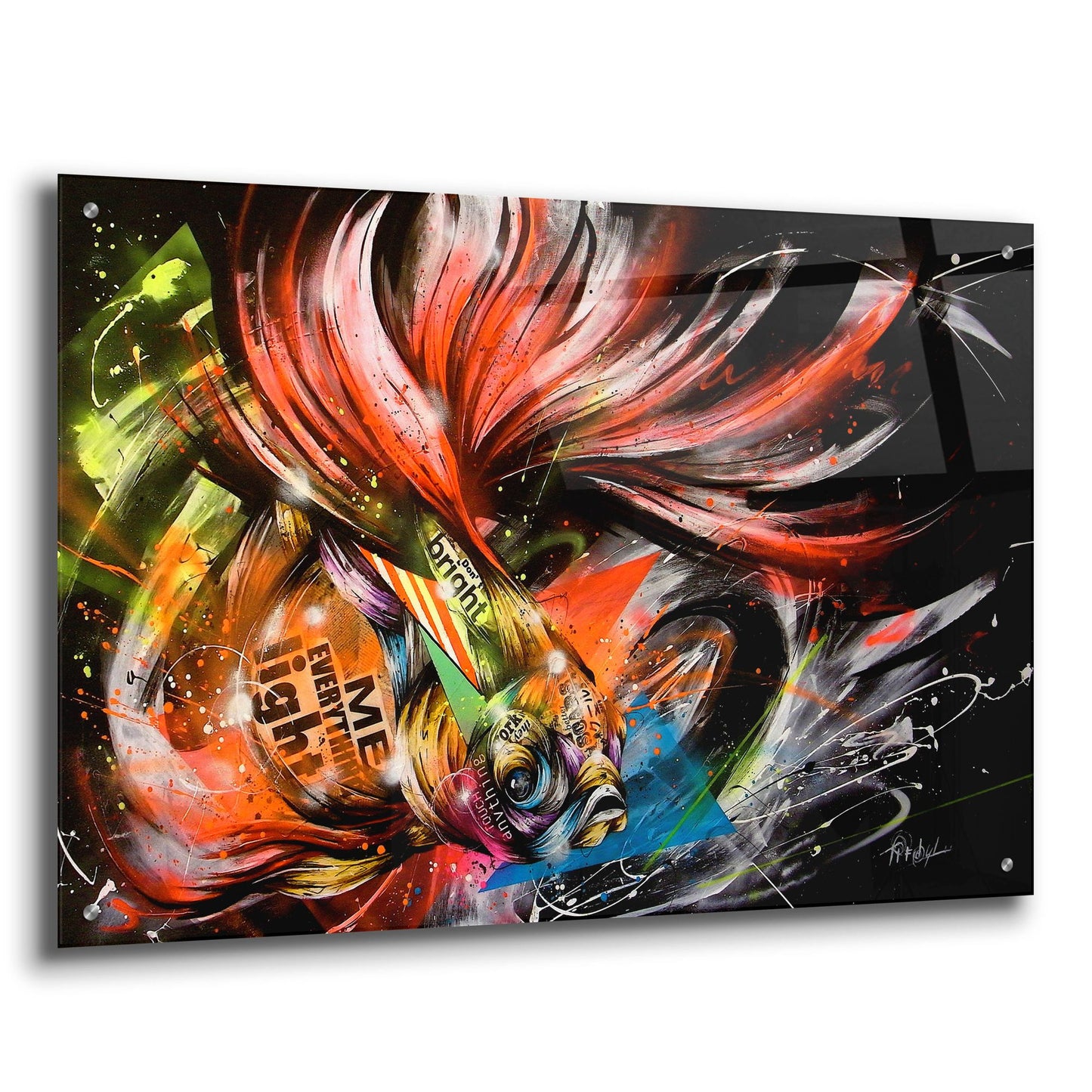 Epic Art 'Hikari To Kage' by Taka Sudo, Acrylic Glass Wall Art,36x24