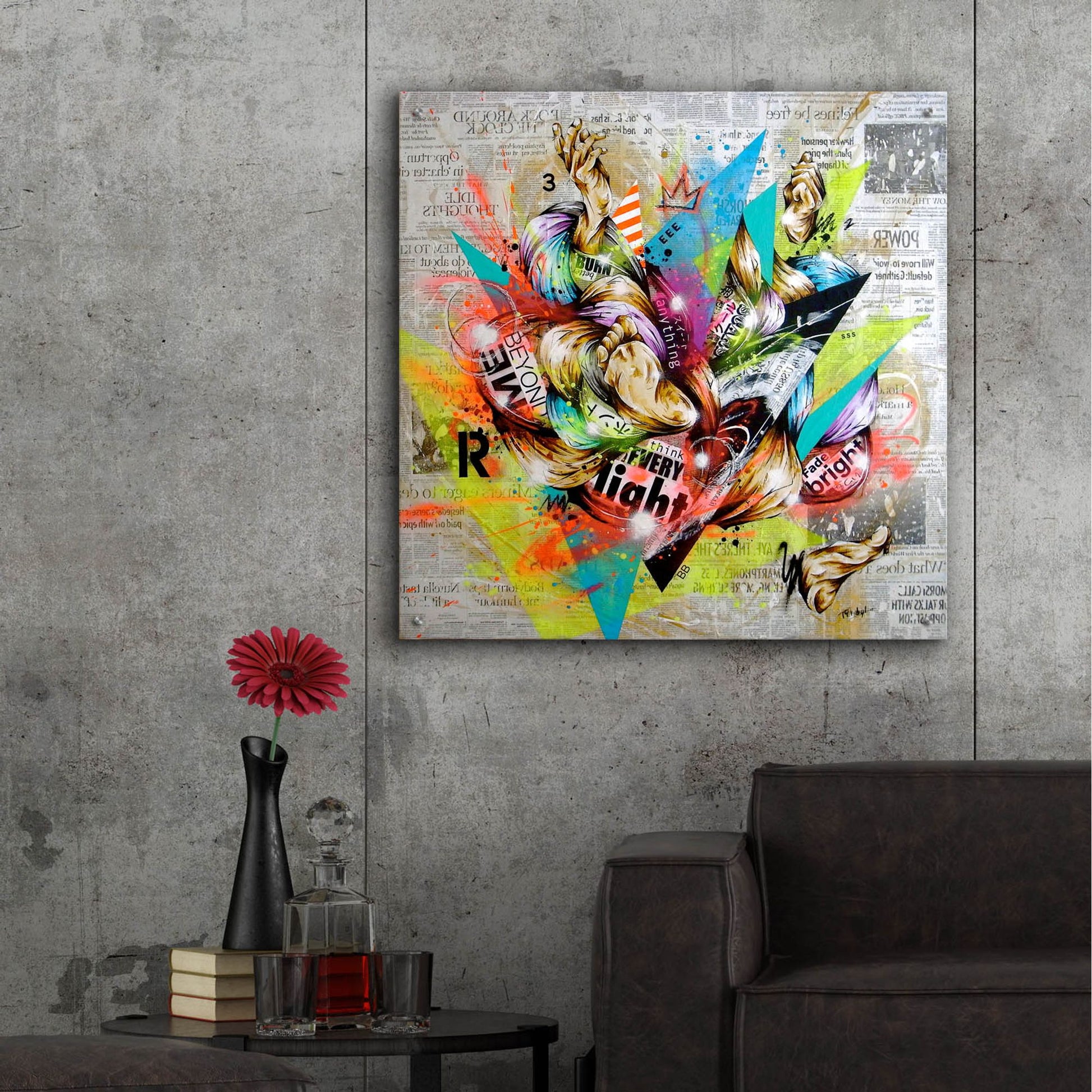 Epic Art 'Pleasant' by Taka Sudo, Acrylic Glass Wall Art,36x36