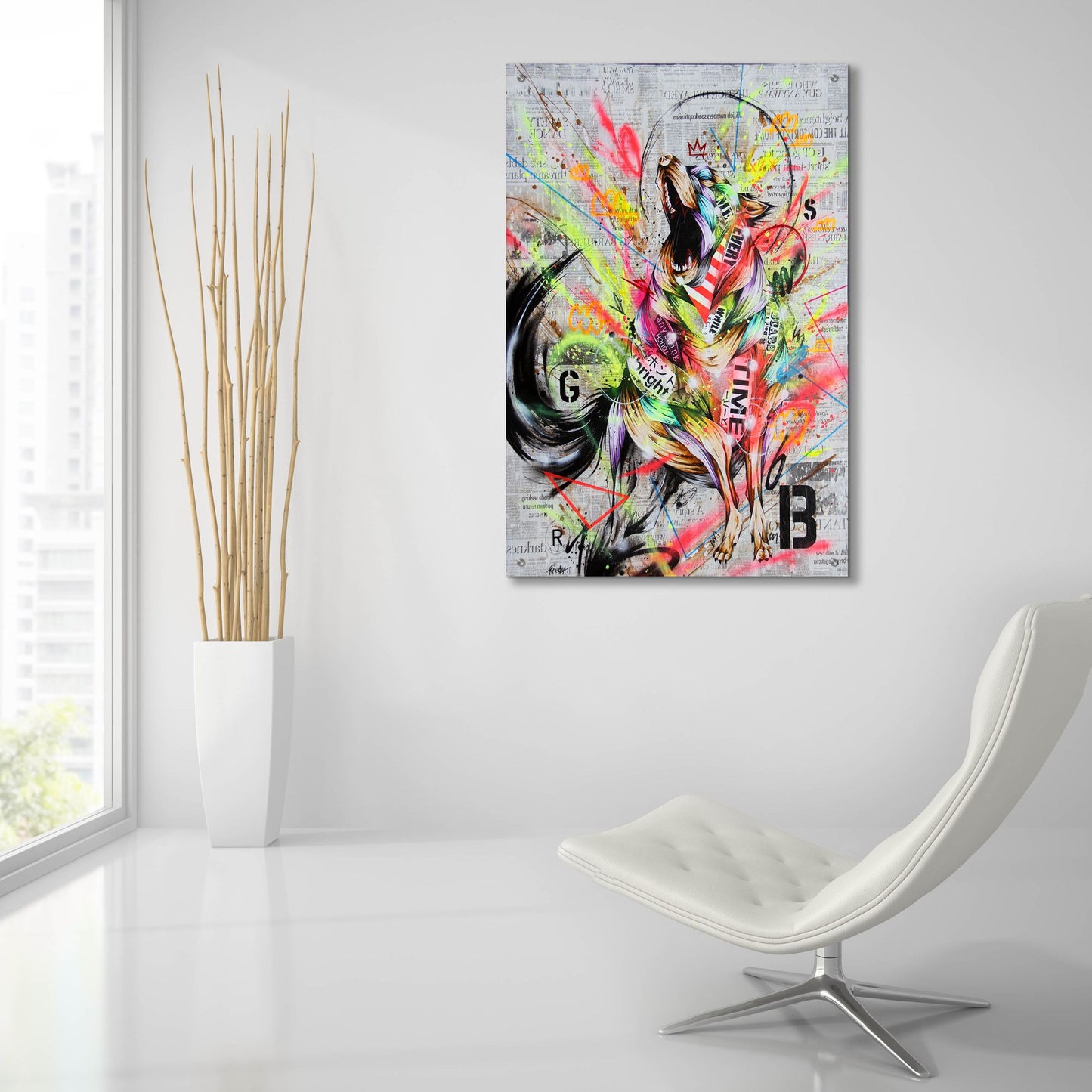 Epic Art 'Rebel' by Taka Sudo, Acrylic Glass Wall Art,24x36