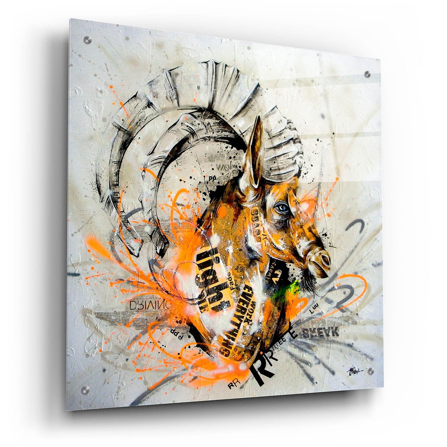 Epic Art 'Reel Up' by Taka Sudo, Acrylic Glass Wall Art,24x24