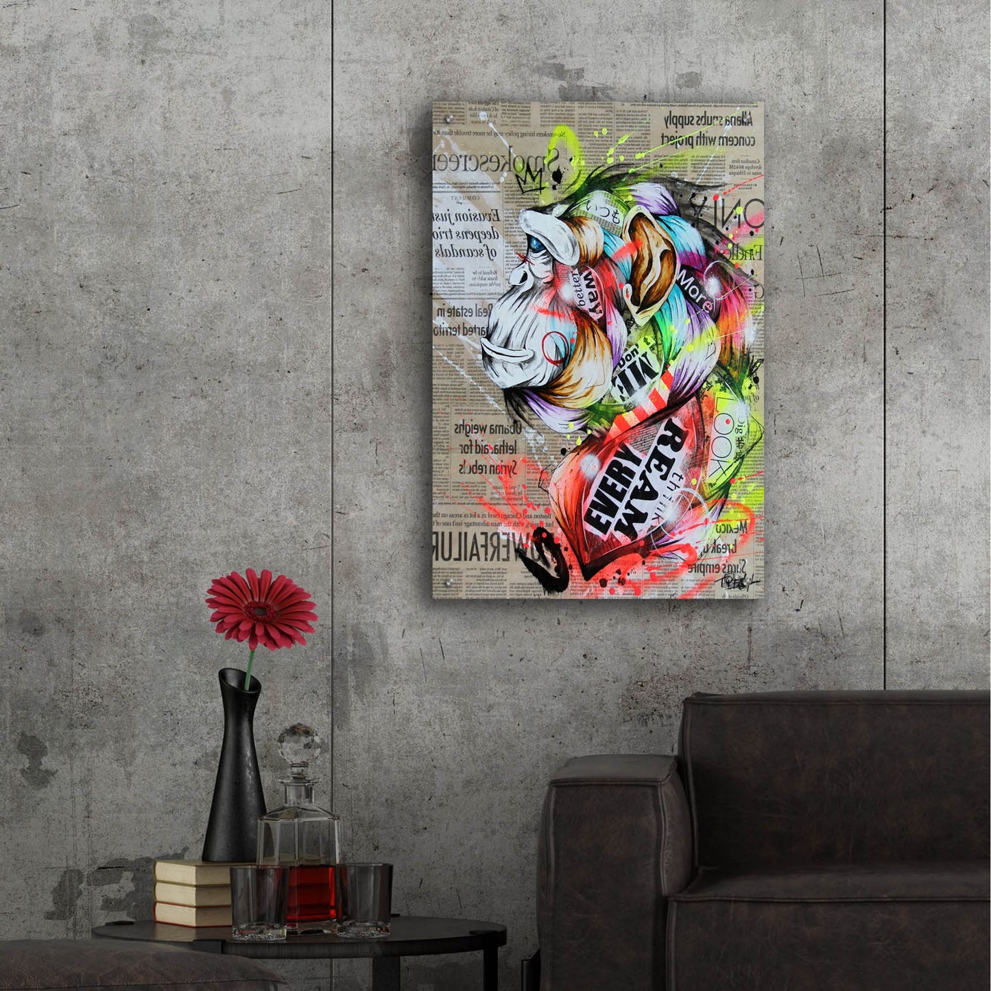 Epic Art 'Visionary 2' by Taka Sudo, Acrylic Glass Wall Art,24x36