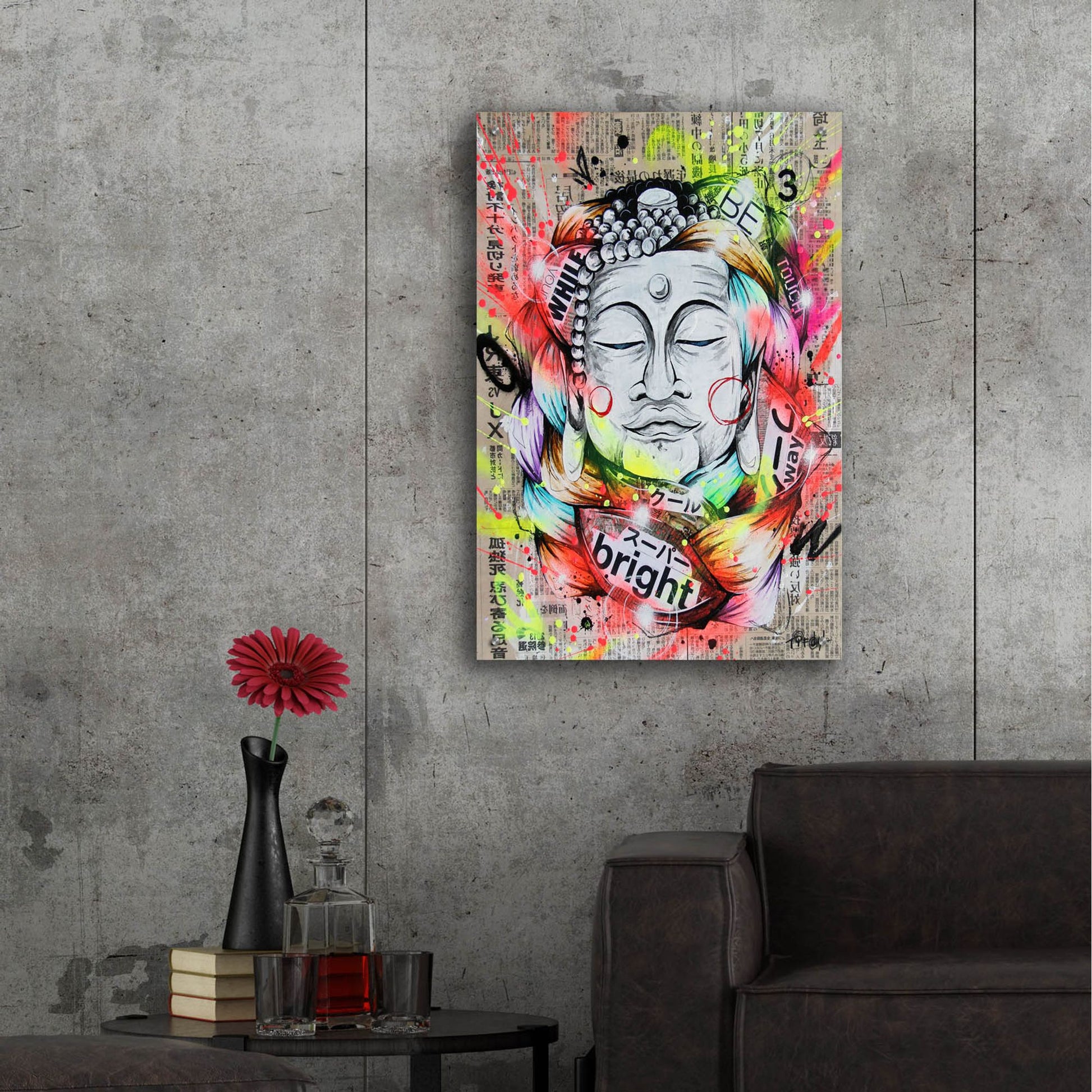 Epic Art 'Visionary 3' by Taka Sudo, Acrylic Glass Wall Art,24x36