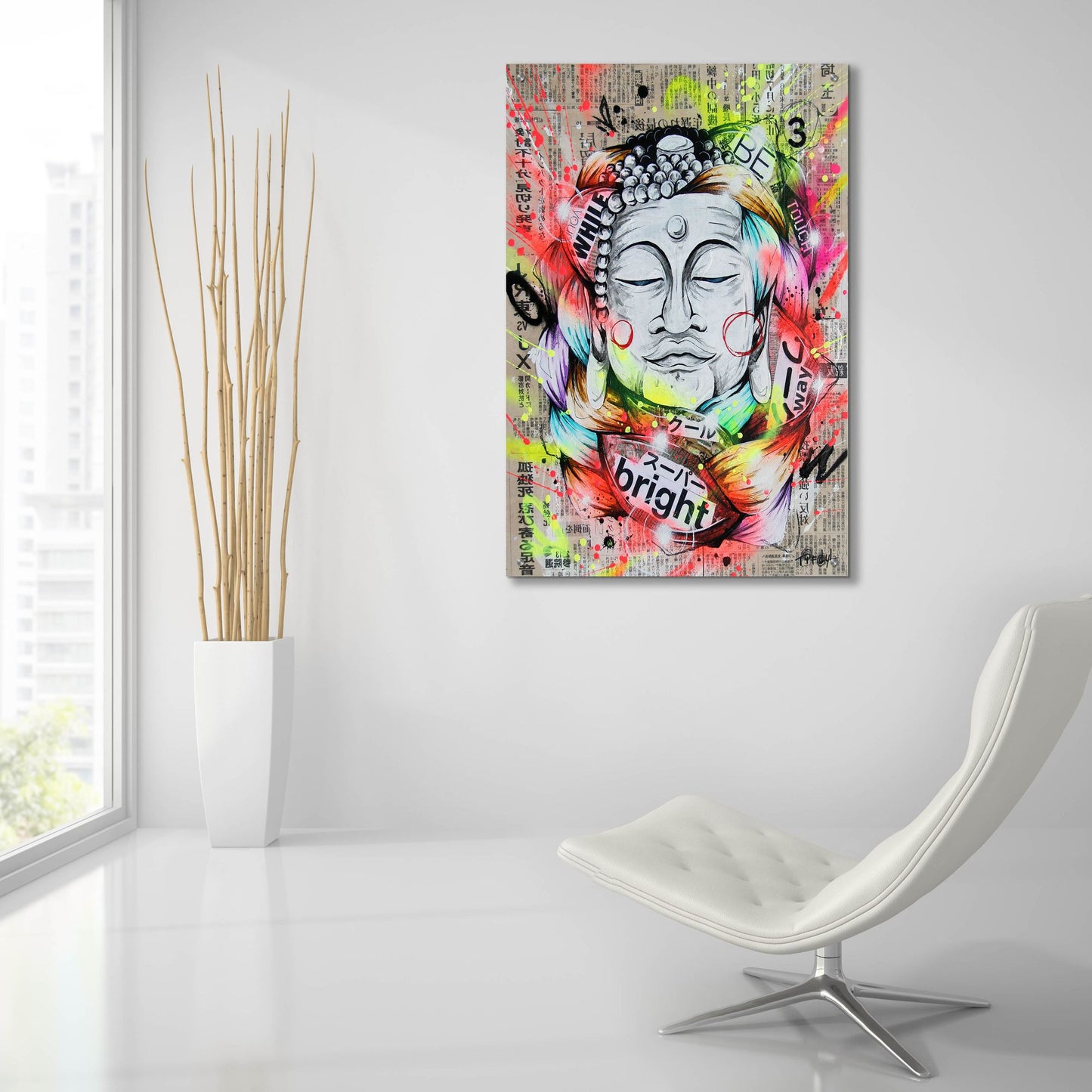 Epic Art 'Visionary 3' by Taka Sudo, Acrylic Glass Wall Art,24x36