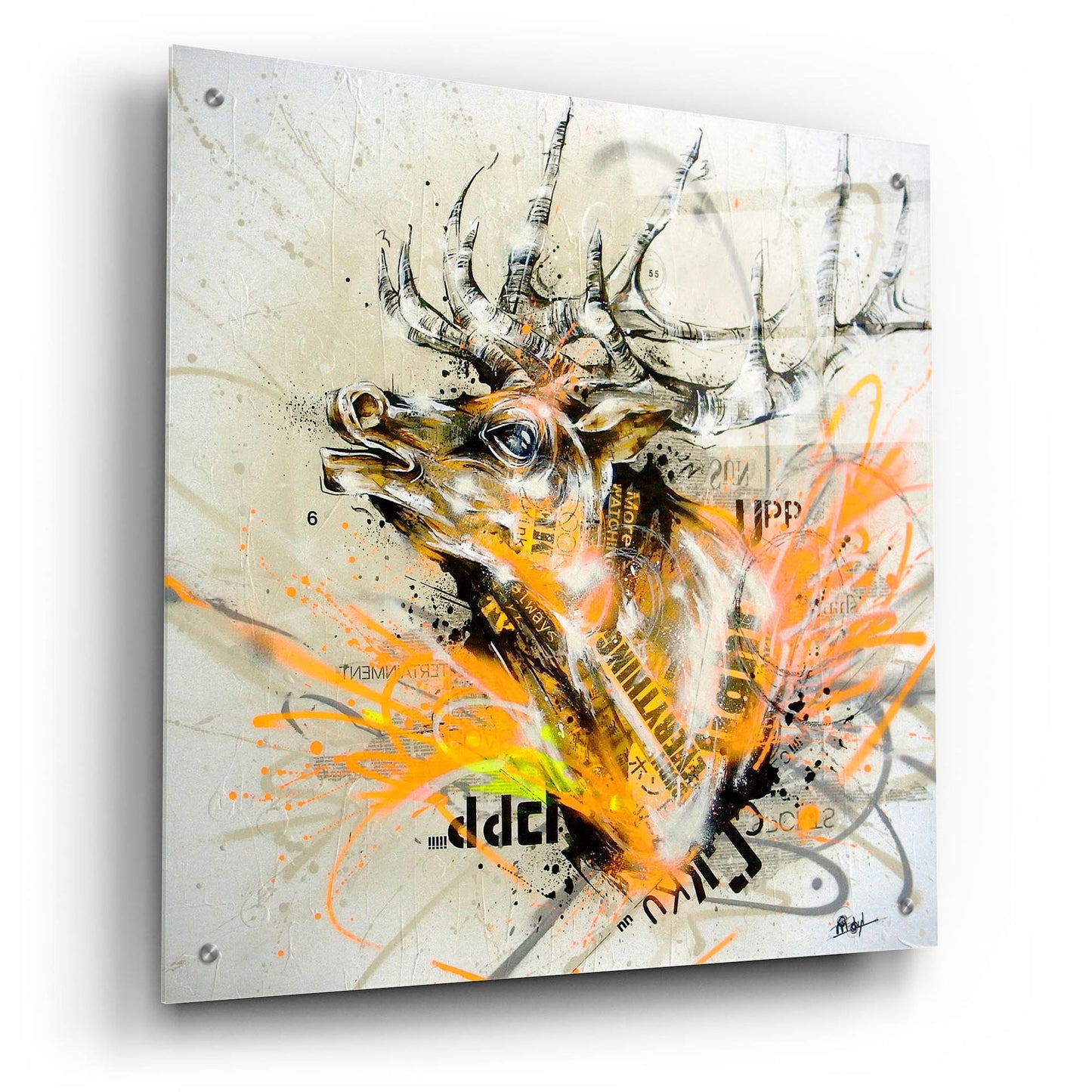 Epic Art 'Pick Up' by Taka Sudo, Acrylic Glass Wall Art,24x24