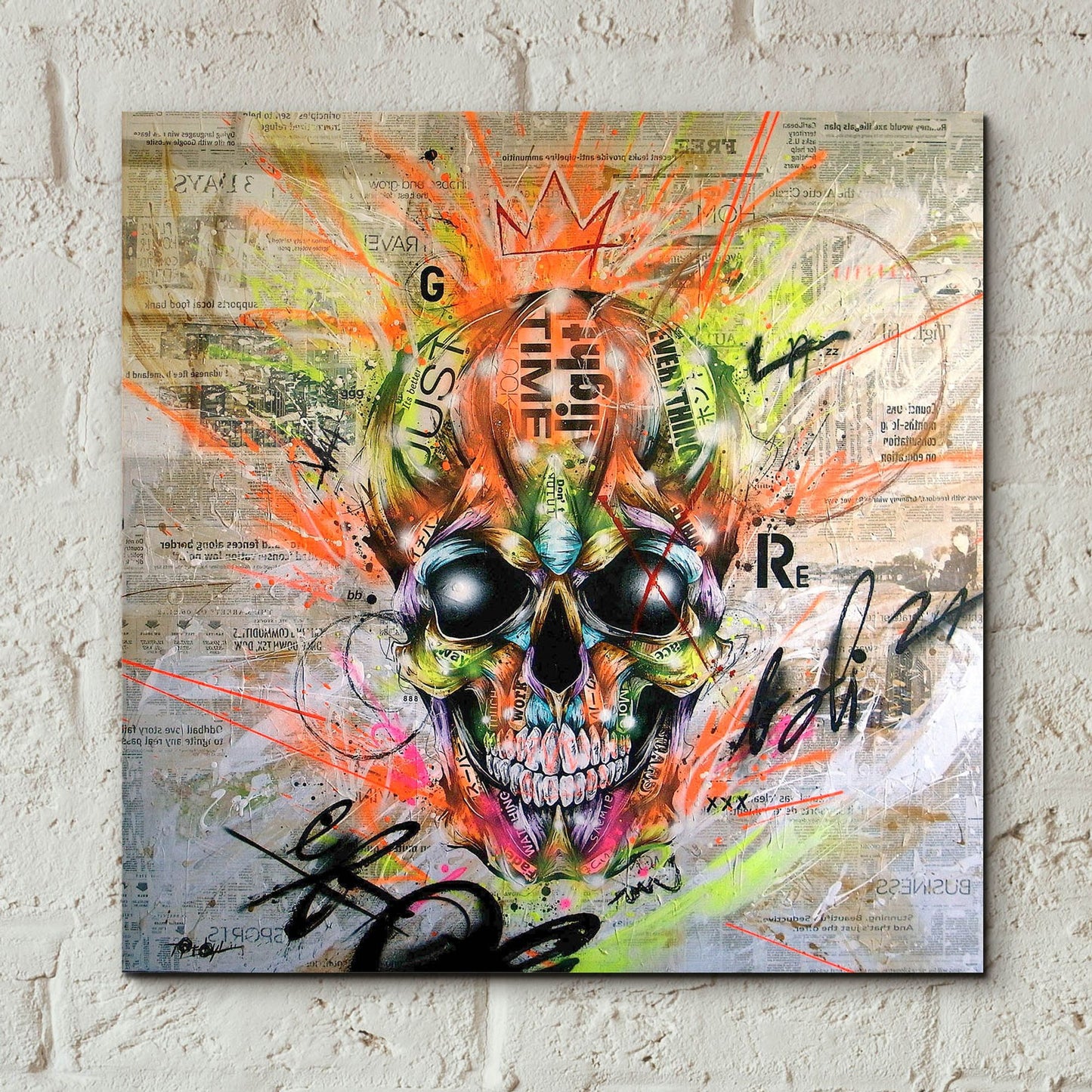 Epic Art 'Globalized Folklore' by Taka Sudo, Acrylic Glass Wall Art,12x12