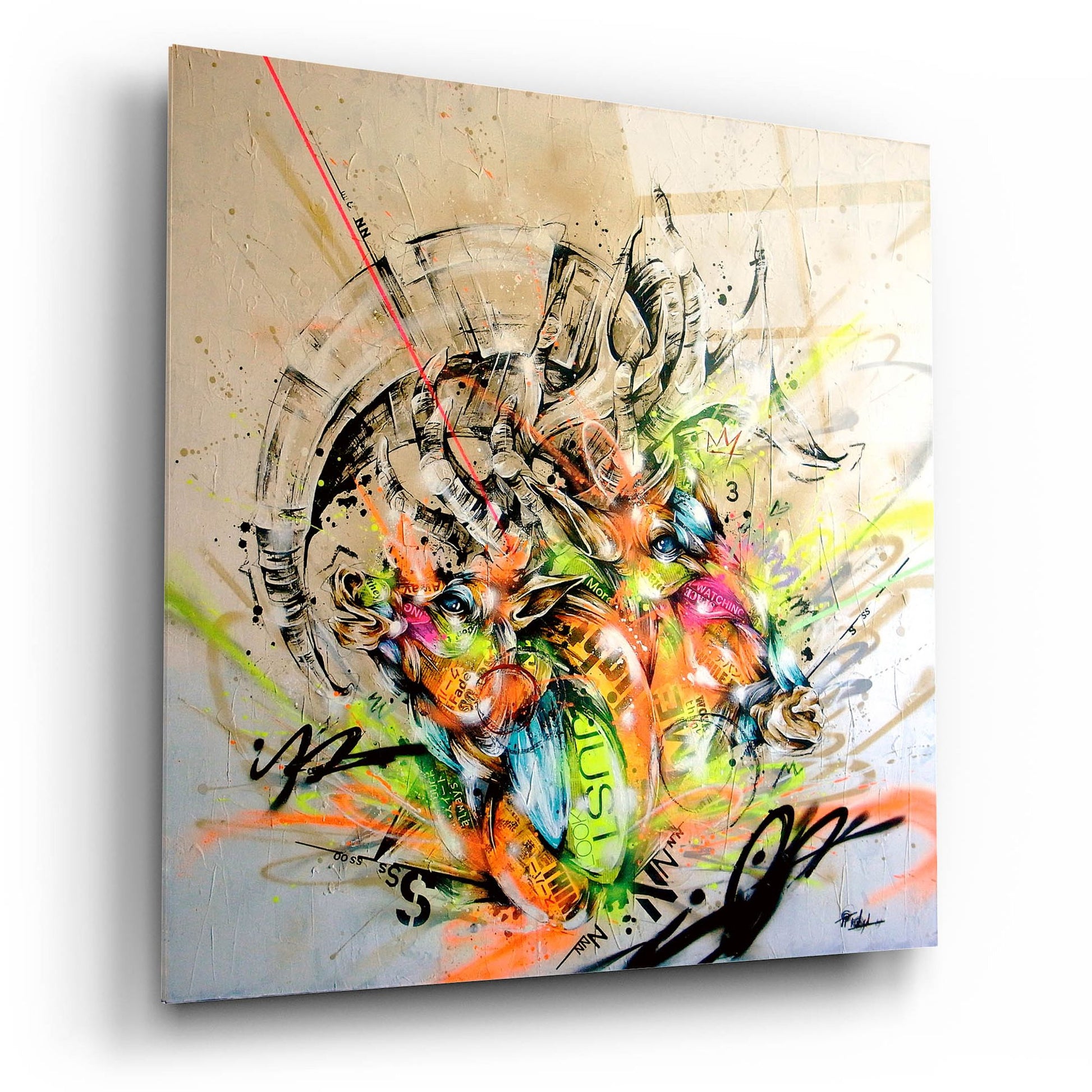 Epic Art 'Unison' by Taka Sudo, Acrylic Glass Wall Art,12x12