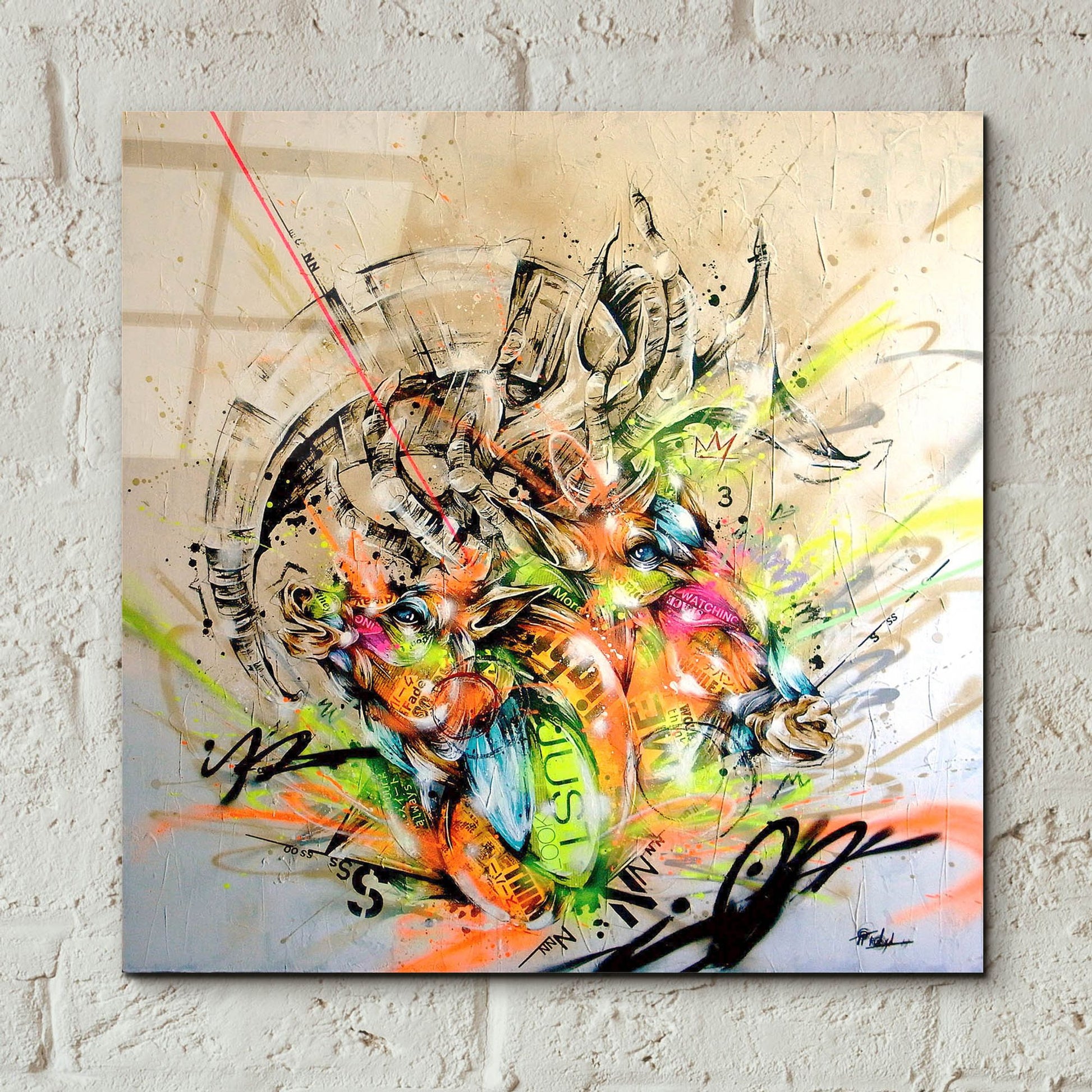 Epic Art 'Unison' by Taka Sudo, Acrylic Glass Wall Art,12x12