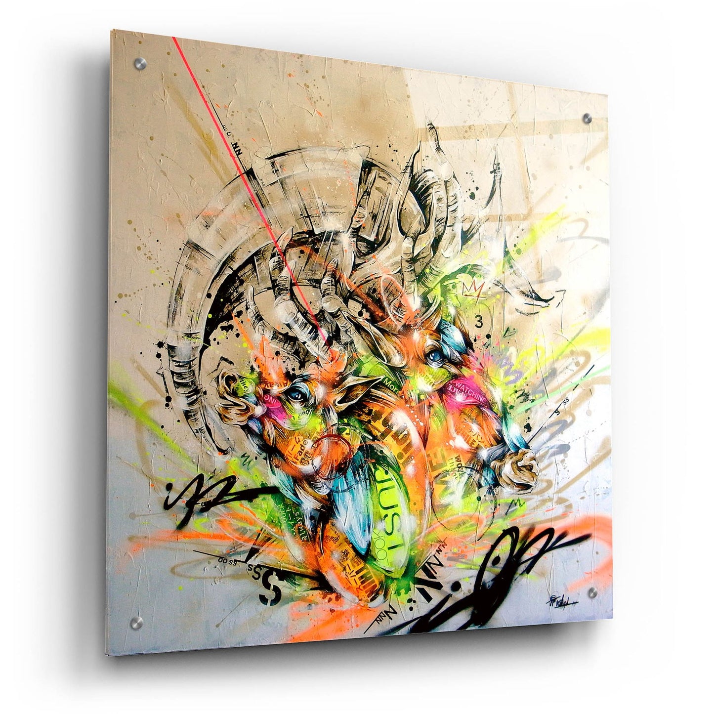 Epic Art 'Unison' by Taka Sudo, Acrylic Glass Wall Art,24x24