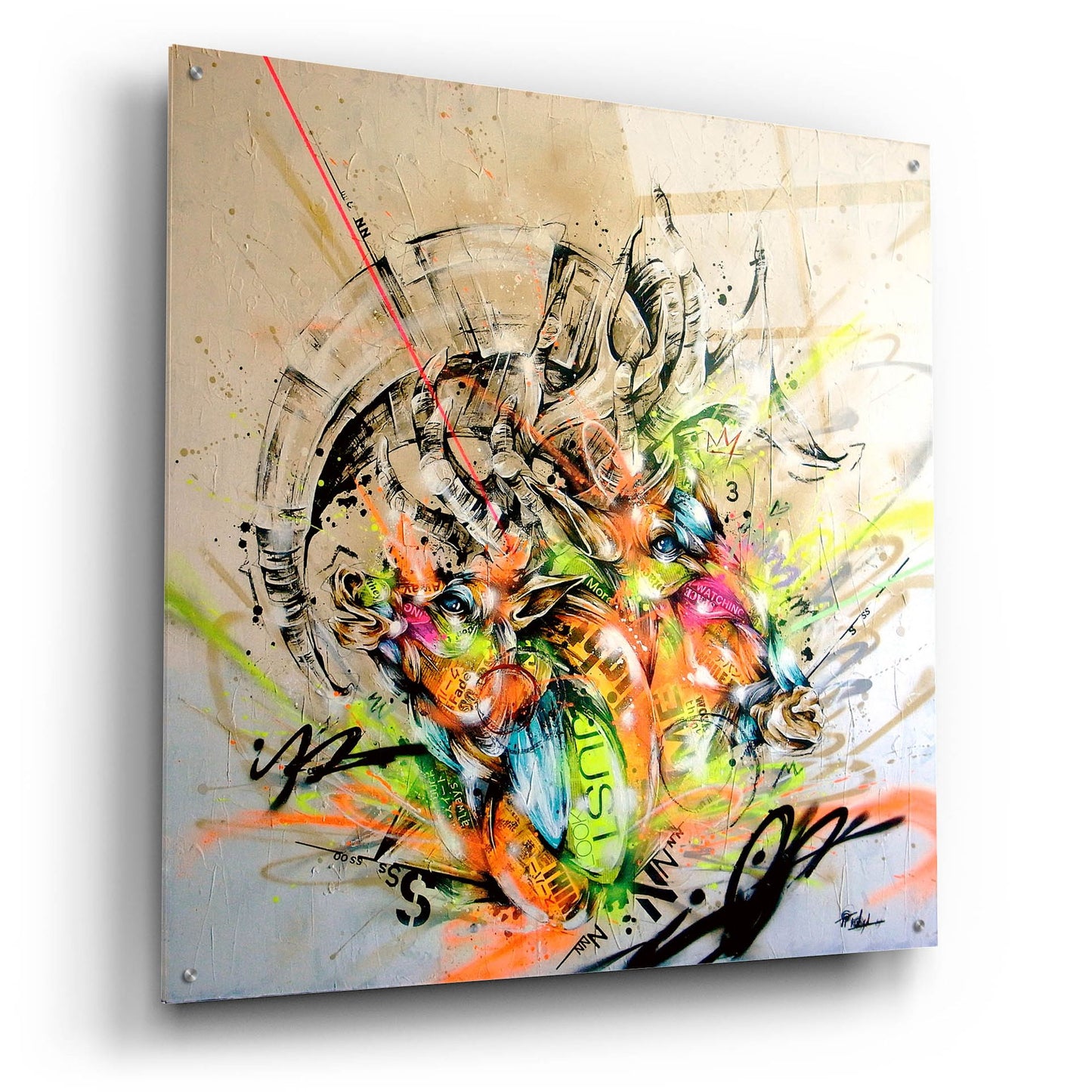 Epic Art 'Unison' by Taka Sudo, Acrylic Glass Wall Art,36x36