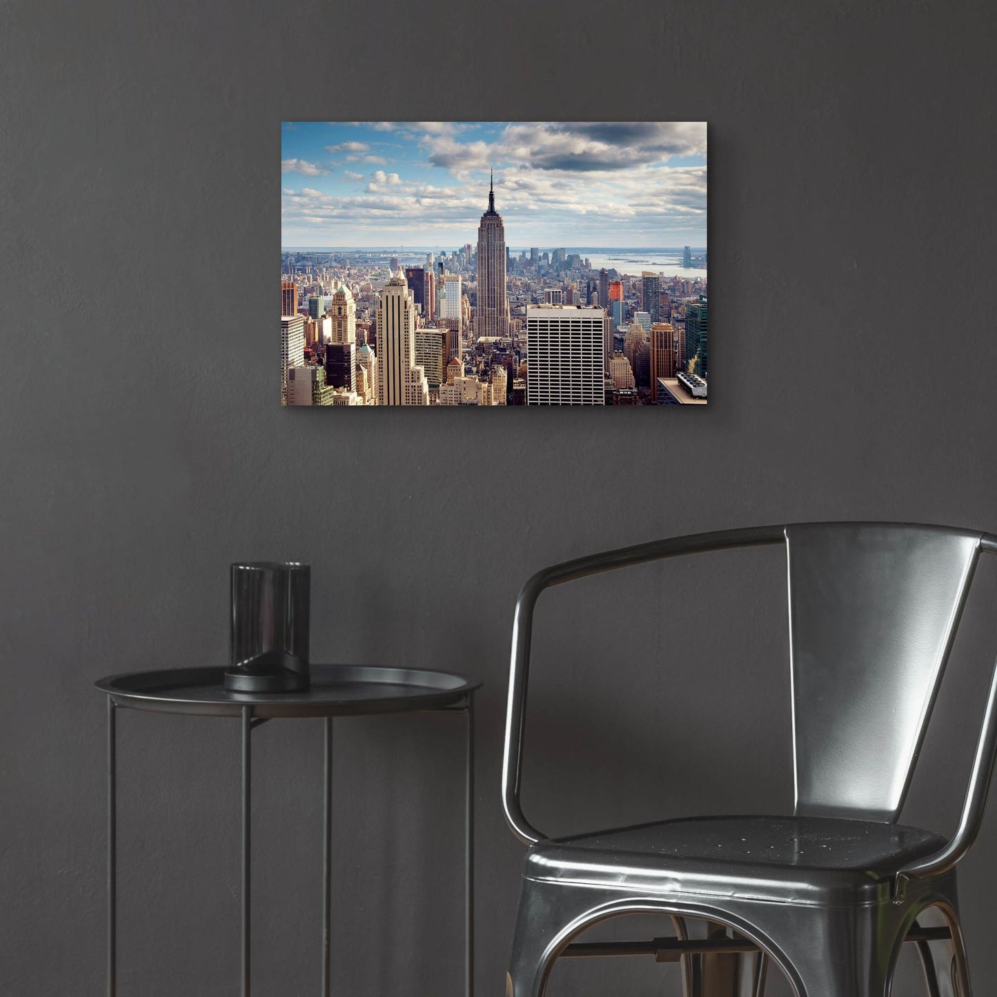 Epic Art 'NYC The Empire' by Nina Papiorek, Acrylic Glass Wall Art,24x16