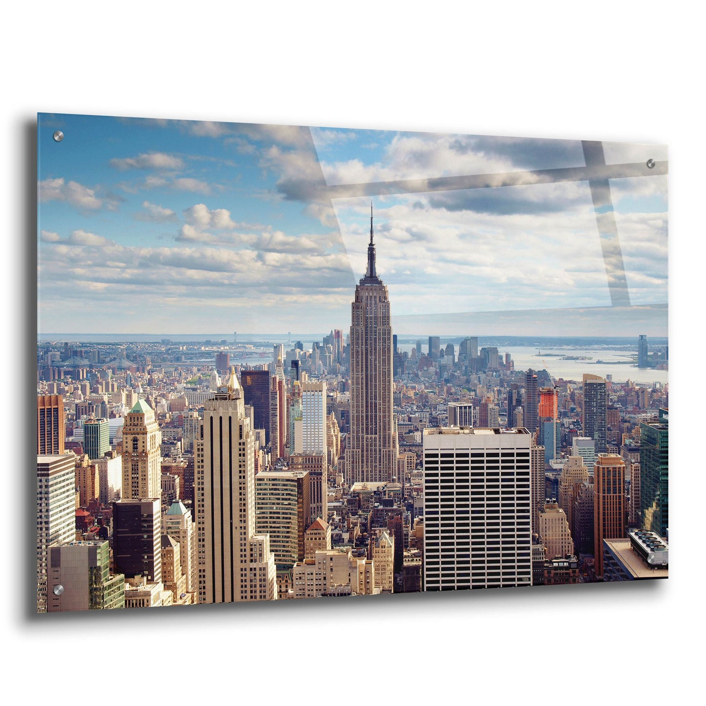 Epic Art 'NYC The Empire' by Nina Papiorek, Acrylic Glass Wall Art,36x24