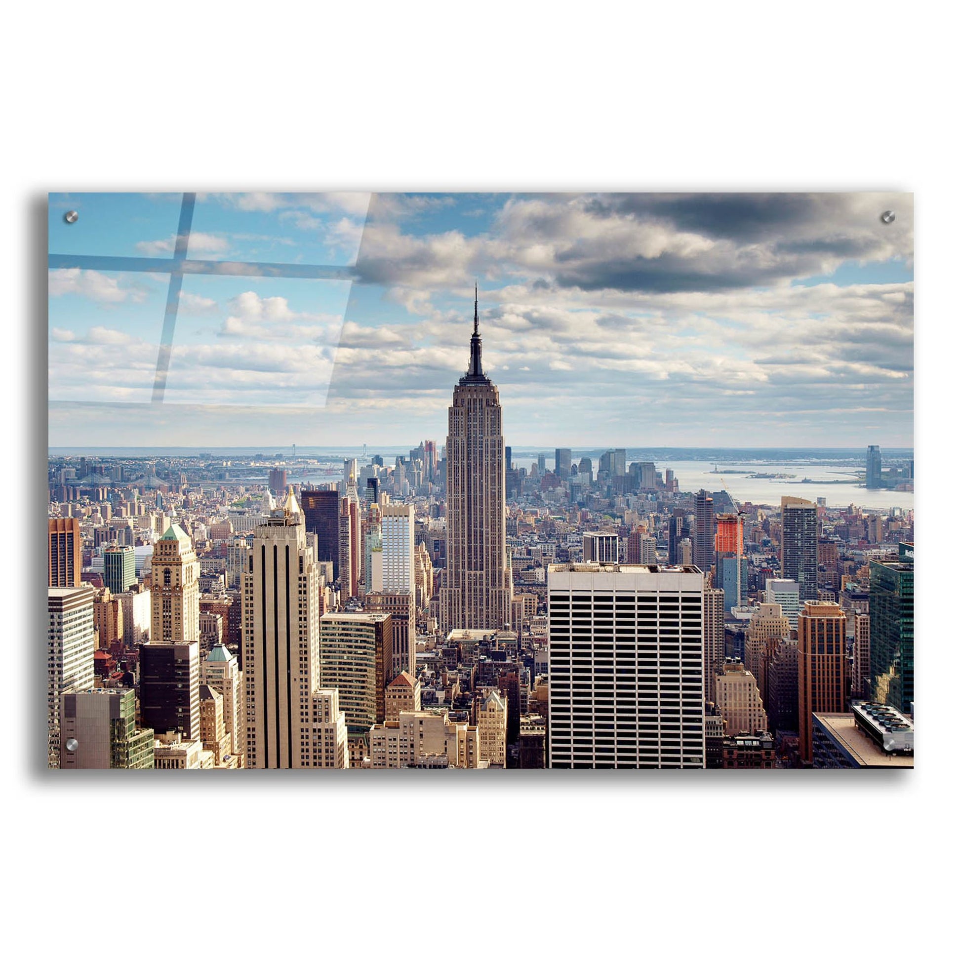 Epic Art 'NYC The Empire' by Nina Papiorek, Acrylic Glass Wall Art,36x24