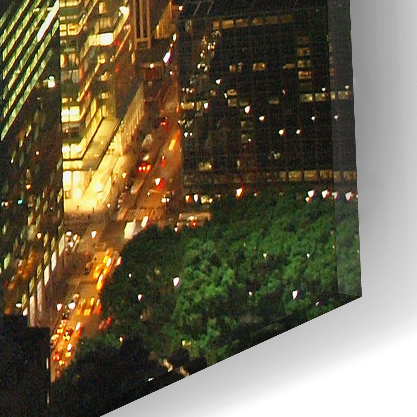 Epic Art 'NYC Times Square' by Nina Papiorek, Acrylic Glass Wall Art,12x12