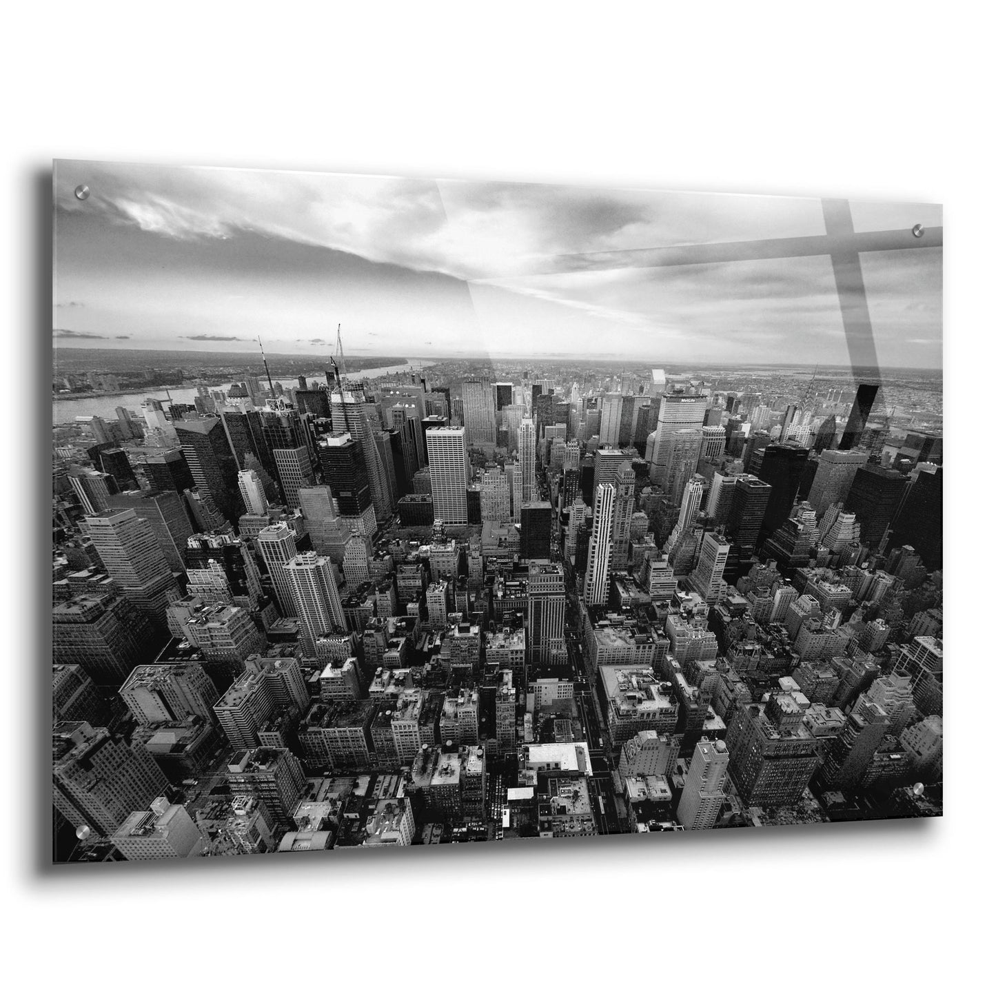 Epic Art 'NYC Uptown' by Nina Papiorek, Acrylic Glass Wall Art,36x24