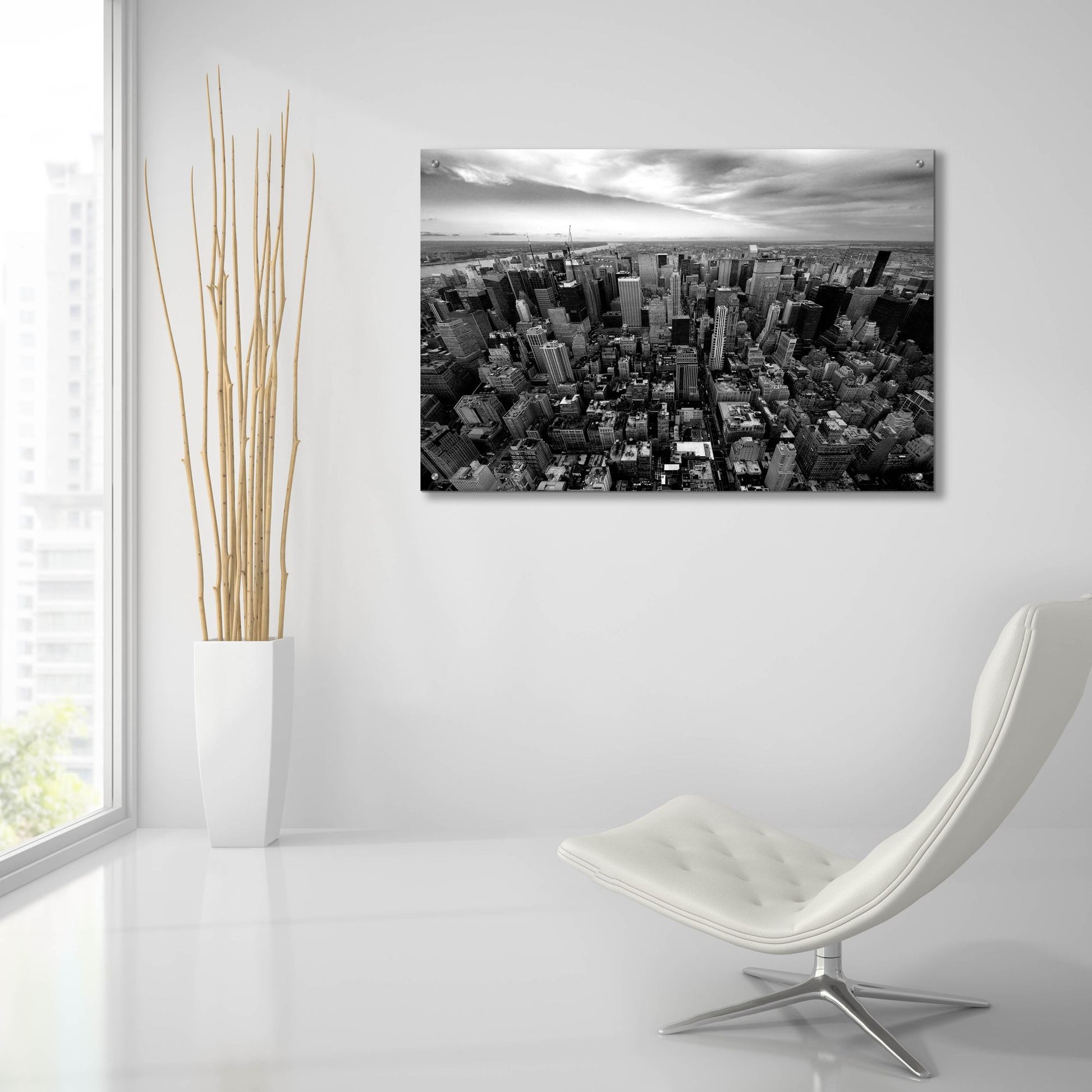 Epic Art 'NYC Uptown' by Nina Papiorek, Acrylic Glass Wall Art,36x24