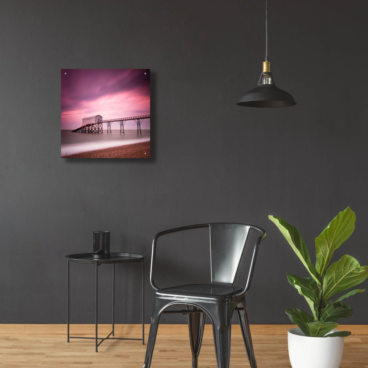 Epic Art 'Selsey Lifeboat Station' by Nina Papiorek, Acrylic Glass Wall Art,24x24