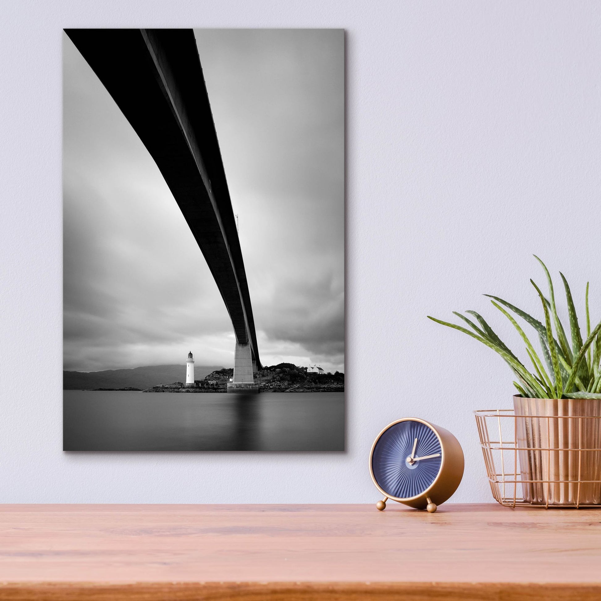 Epic Art 'Skye Bridge' by Nina Papiorek, Acrylic Glass Wall Art,12x16