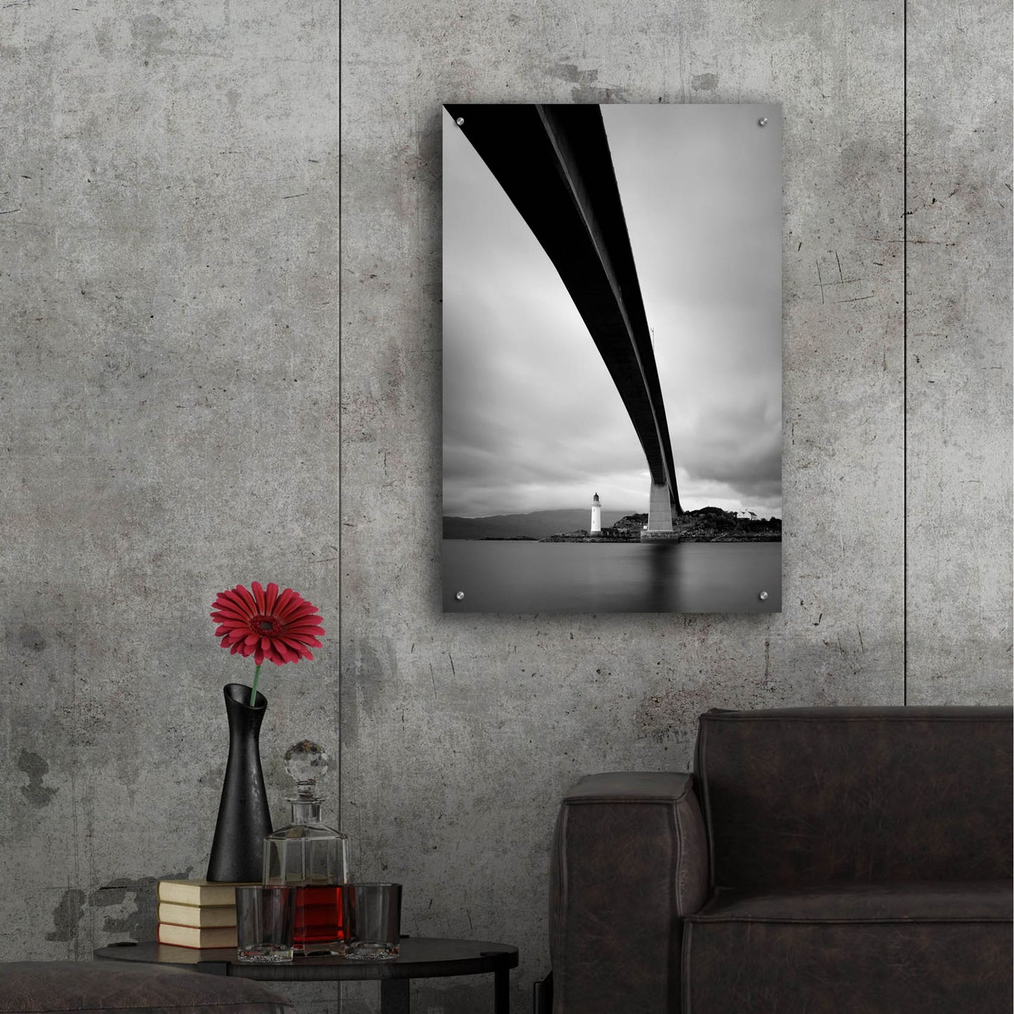 Epic Art 'Skye Bridge' by Nina Papiorek, Acrylic Glass Wall Art,24x36