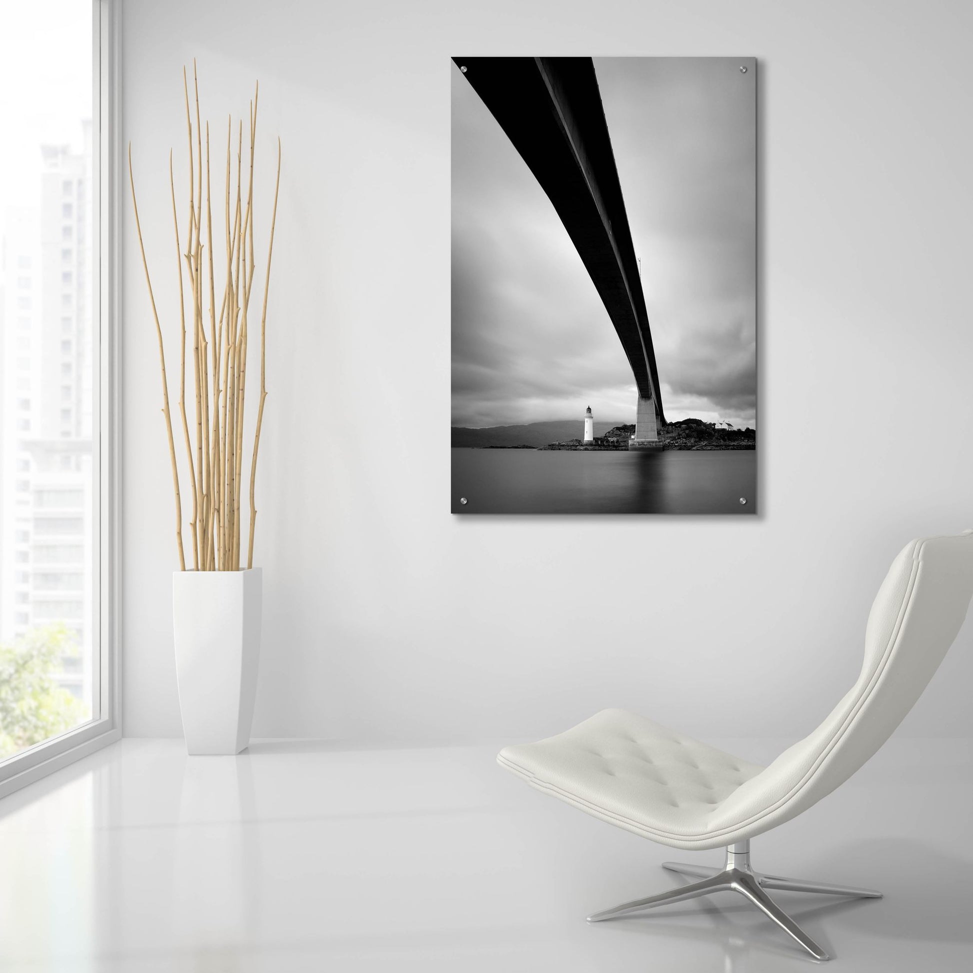 Epic Art 'Skye Bridge' by Nina Papiorek, Acrylic Glass Wall Art,24x36