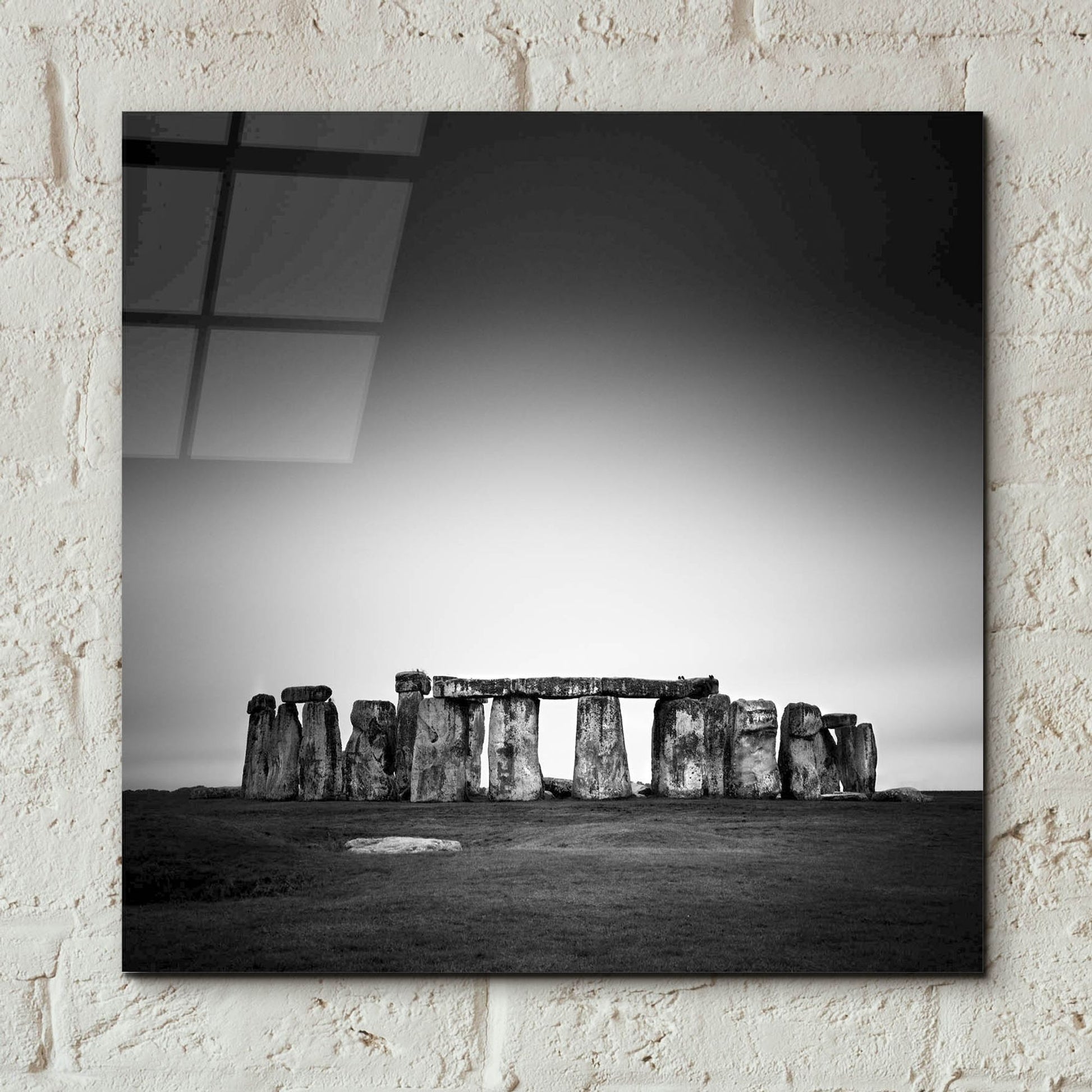 Epic Art 'Stonehenge' by Nina Papiorek, Acrylic Glass Wall Art,12x12