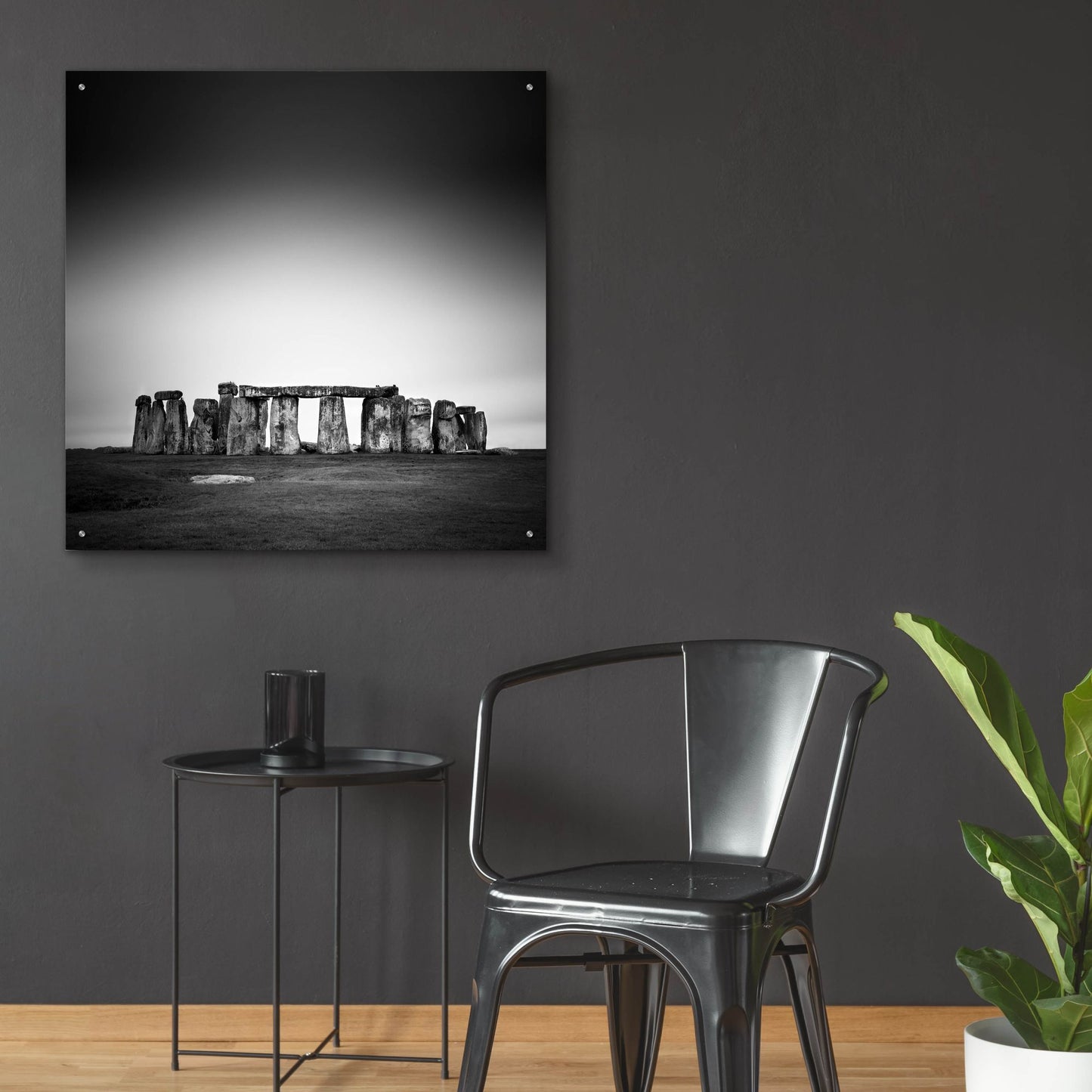 Epic Art 'Stonehenge' by Nina Papiorek, Acrylic Glass Wall Art,36x36