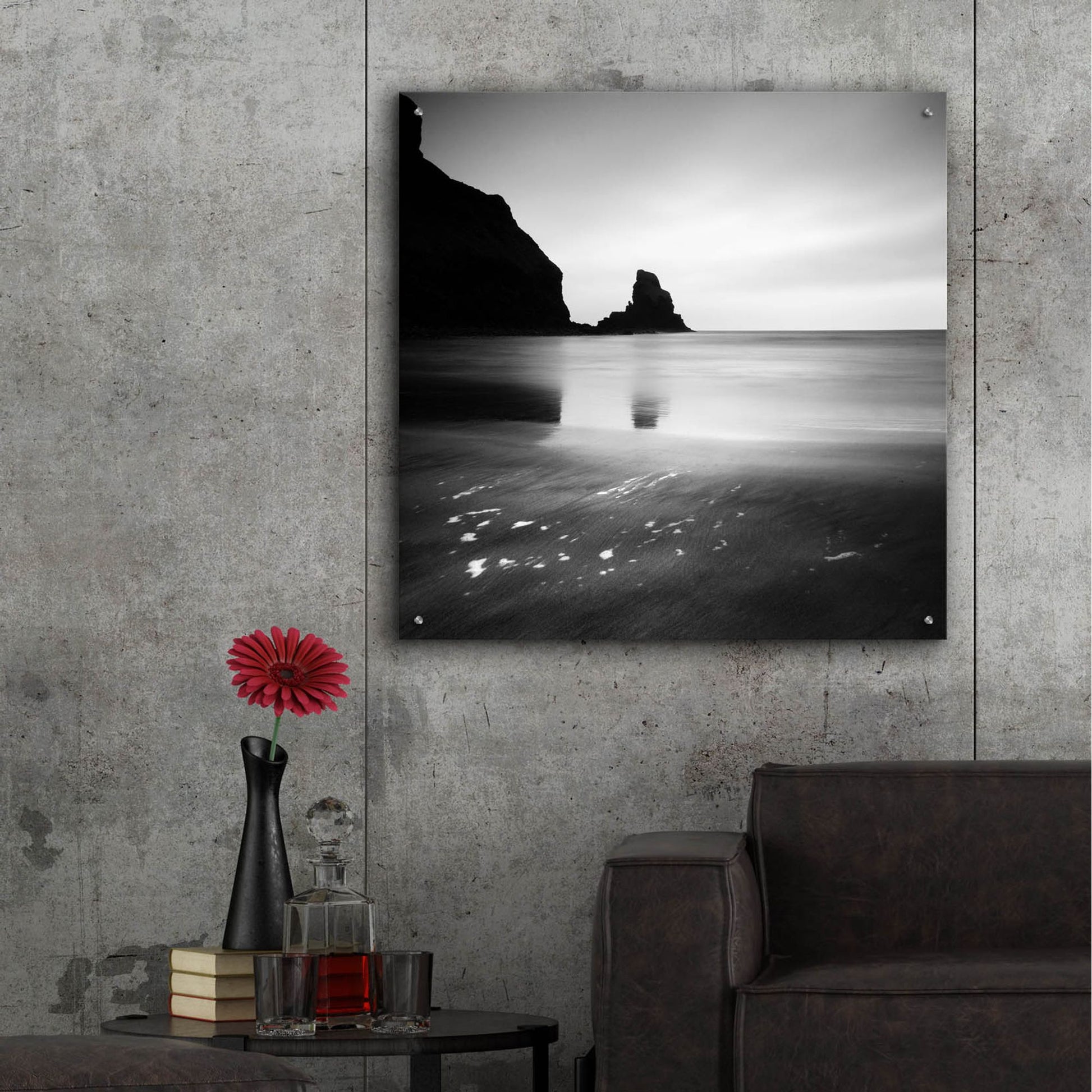 Epic Art 'Talisker Bay' by Nina Papiorek, Acrylic Glass Wall Art,36x36