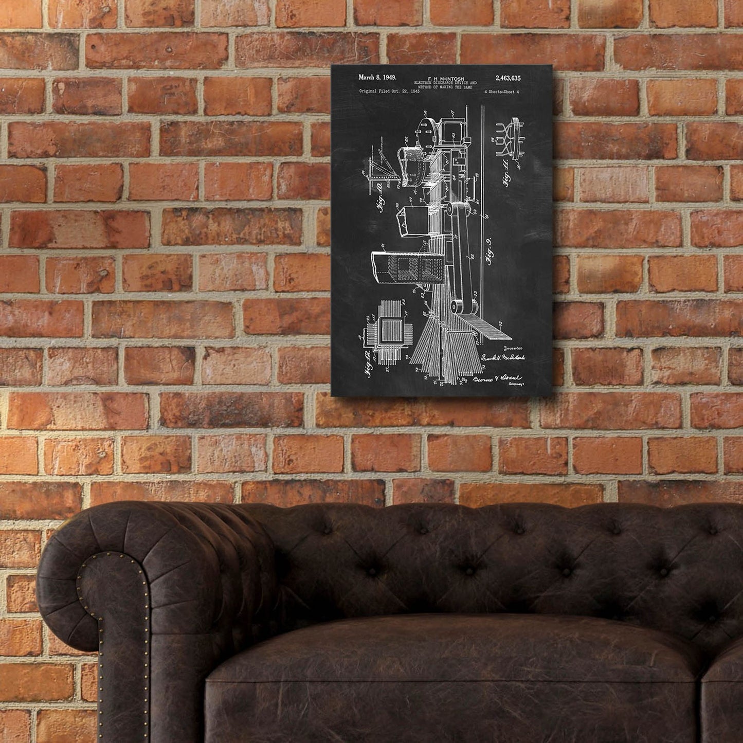 Epic Art 'Electron Discharge Device' by Epic Portfolio, Acrylic Glass Wall Art,16x24