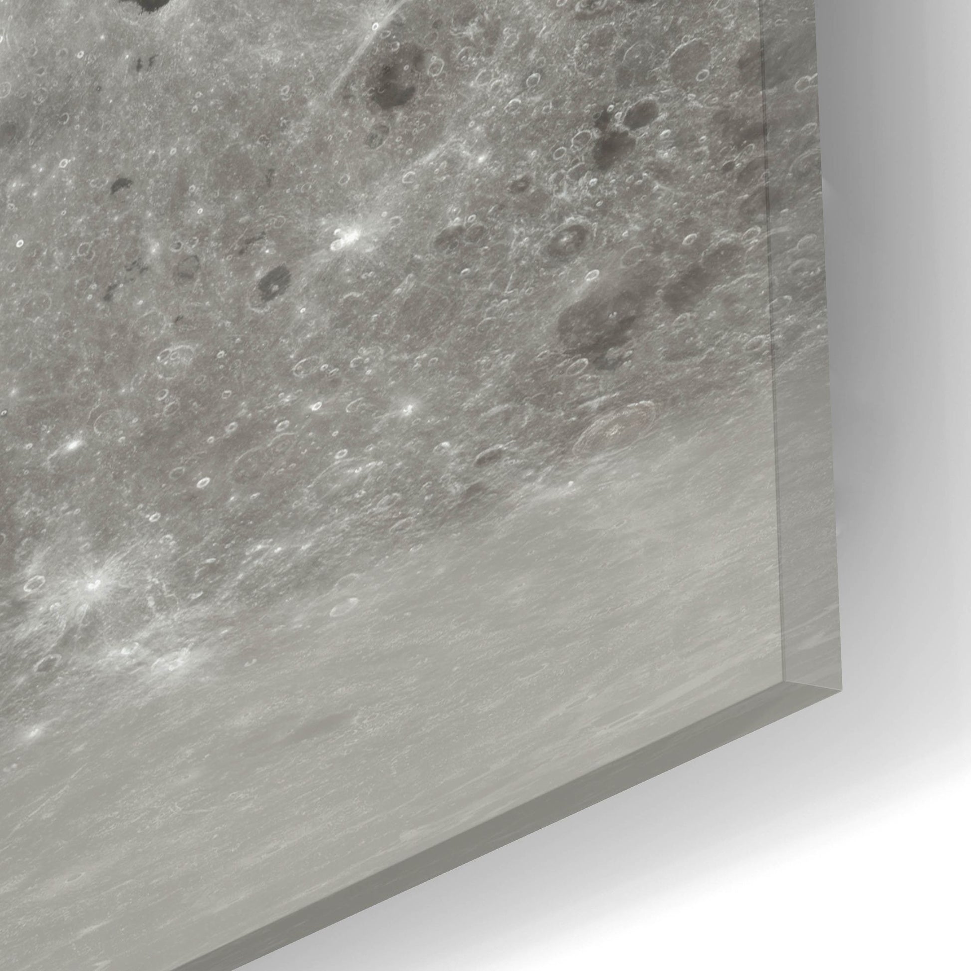 Epic Art 'Moon Map by NASA' by Epic Portfolio, Acrylic Glass Wall Art,24x12