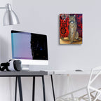 Best Cougar 2 by Catherine A Nolin - 12x16 acrylic wall art in a room
