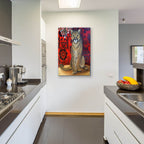 Best Cougar 2 by Catherine A Nolin - 24x36 acrylic wall art in a room