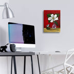 Chickadee by Catherine A Nolin - 12x16 acrylic wall art in a room