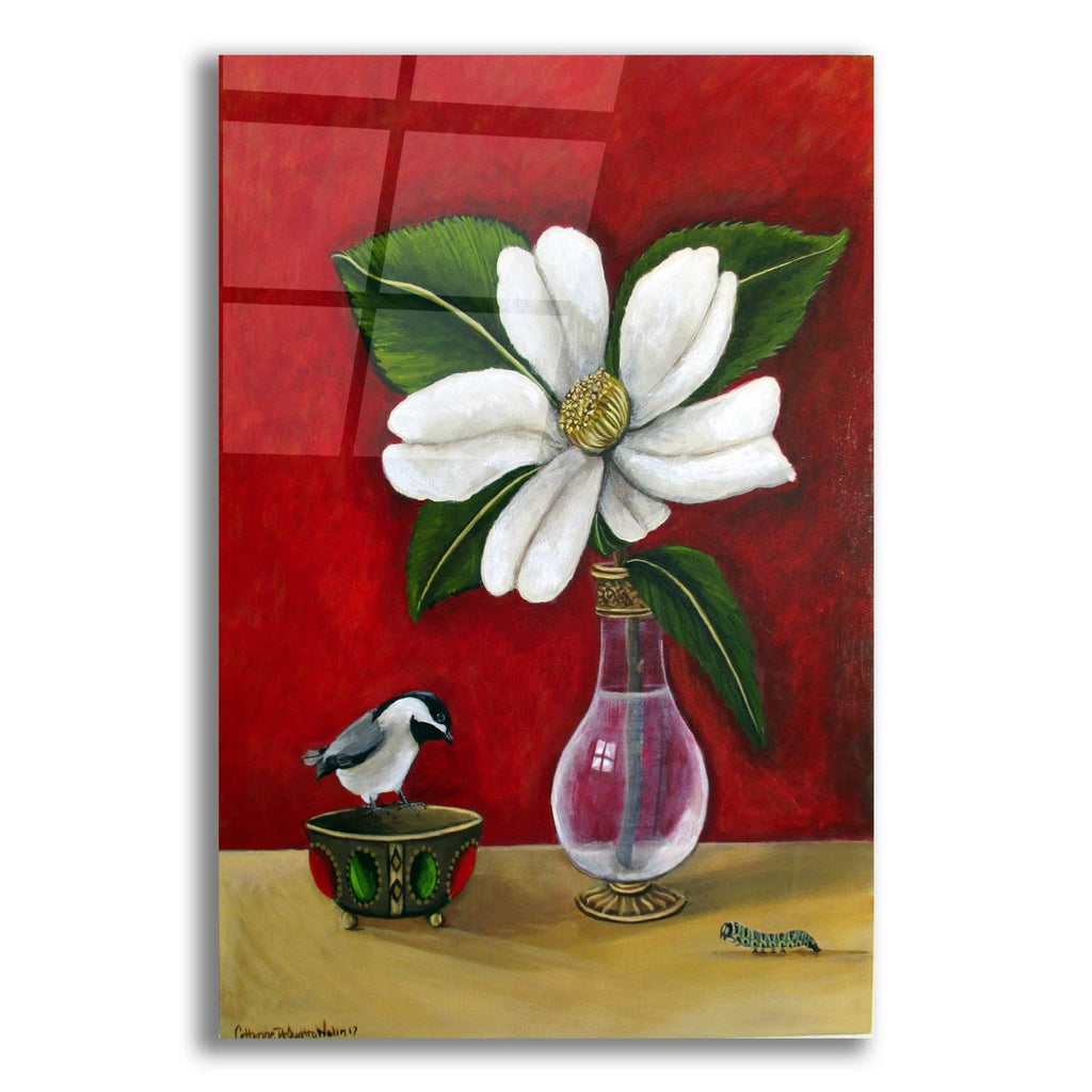 Chickadee by Catherine A Nolin acrylic glass wall art