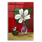 Chickadee by Catherine A Nolin acrylic glass wall art