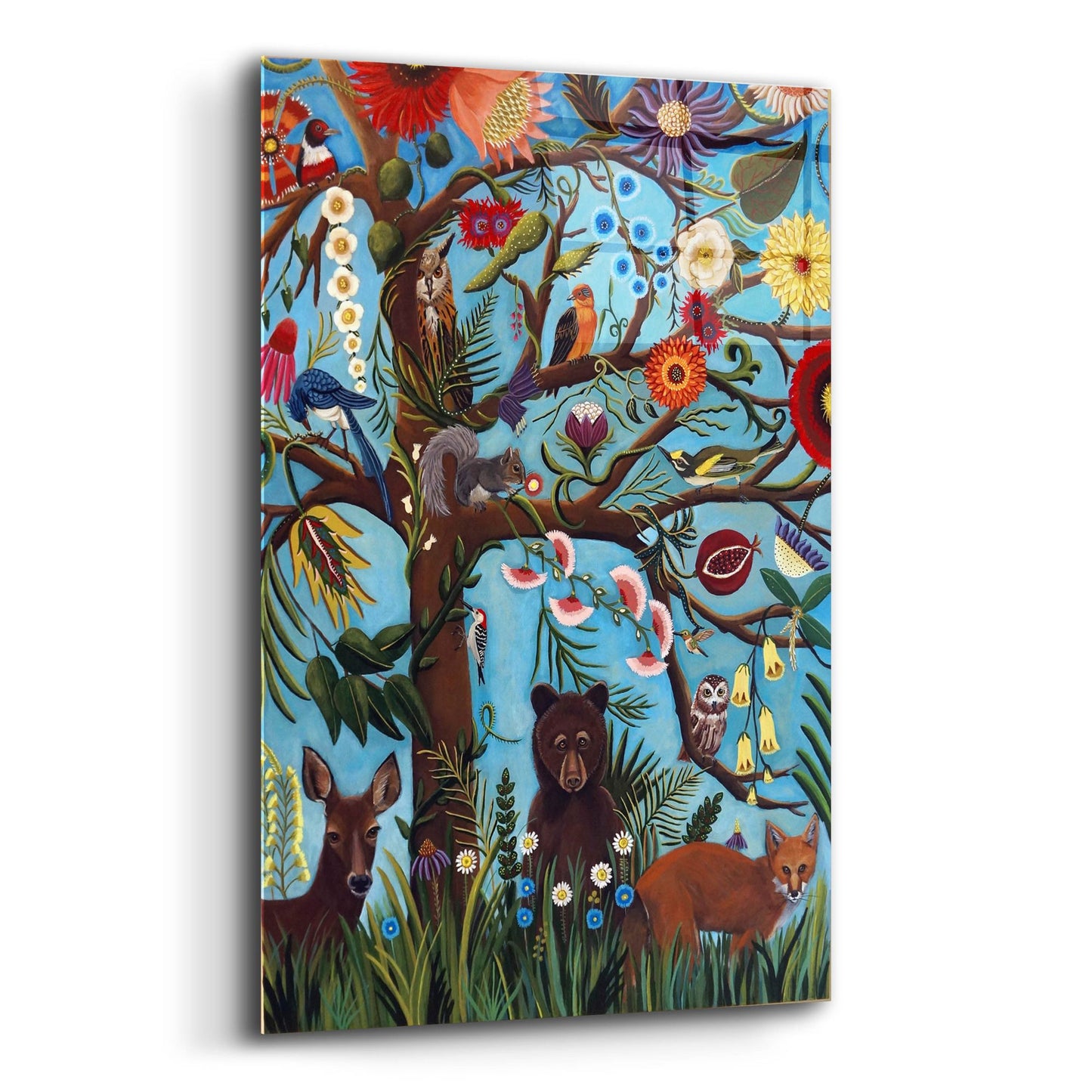 Epic Art 'Tree of Life' by Catherine A Nolin, Acrylic Glass Wall Art,16x24