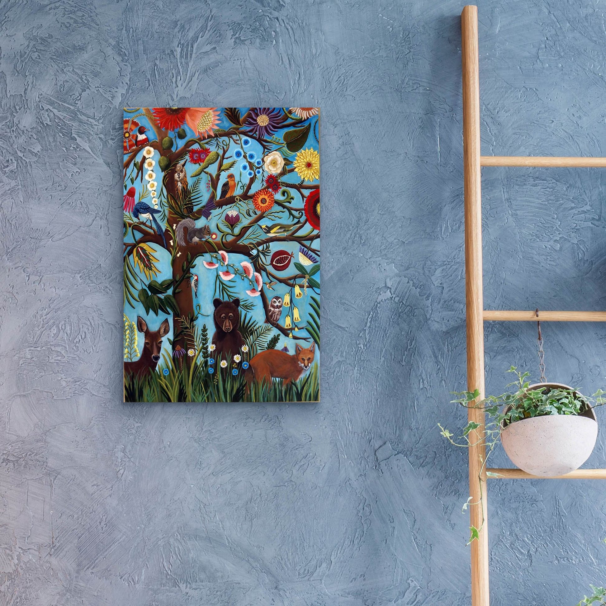 Epic Art 'Tree of Life' by Catherine A Nolin, Acrylic Glass Wall Art,16x24
