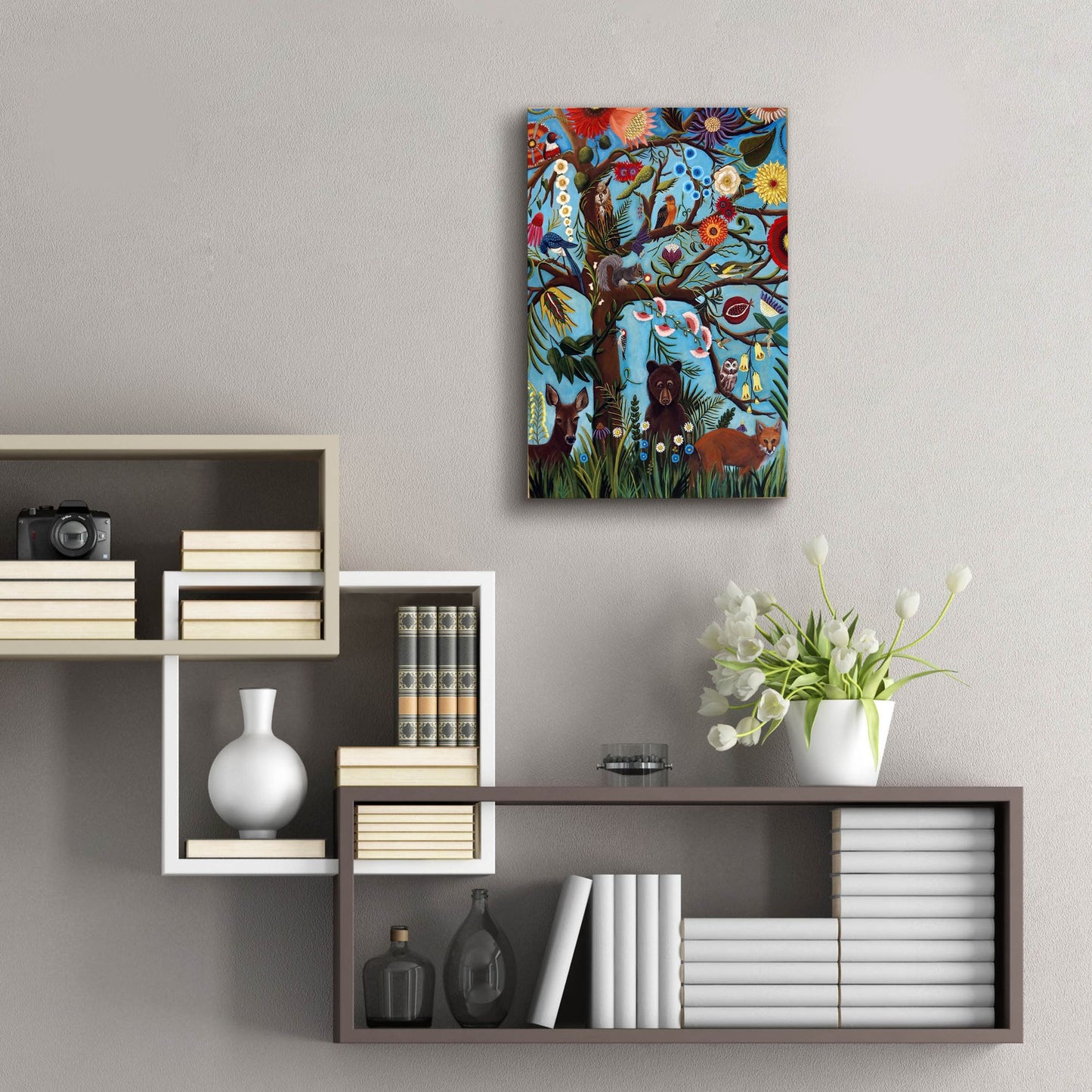 Epic Art 'Tree of Life' by Catherine A Nolin, Acrylic Glass Wall Art,16x24
